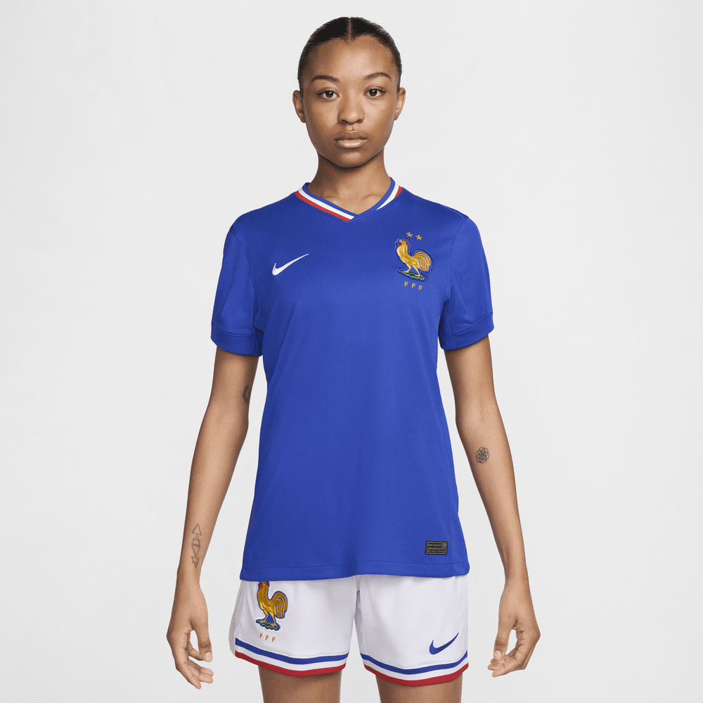 Nike FFF (Men's Team) 2024/25 Stadium Home Women's Nike Dri-FIT Football Replica Shirt