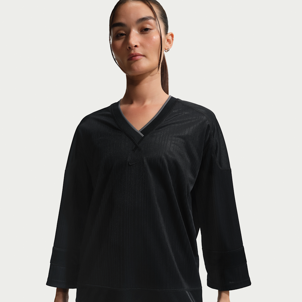 Nike Sportswear Women's Oversized Jersey Tunic In Black