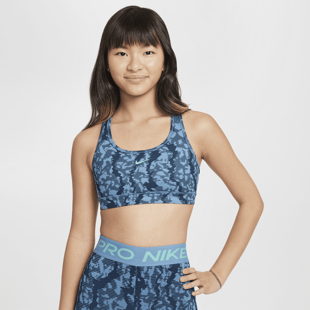 Nike Swoosh Girls' Reversible Sports Bra