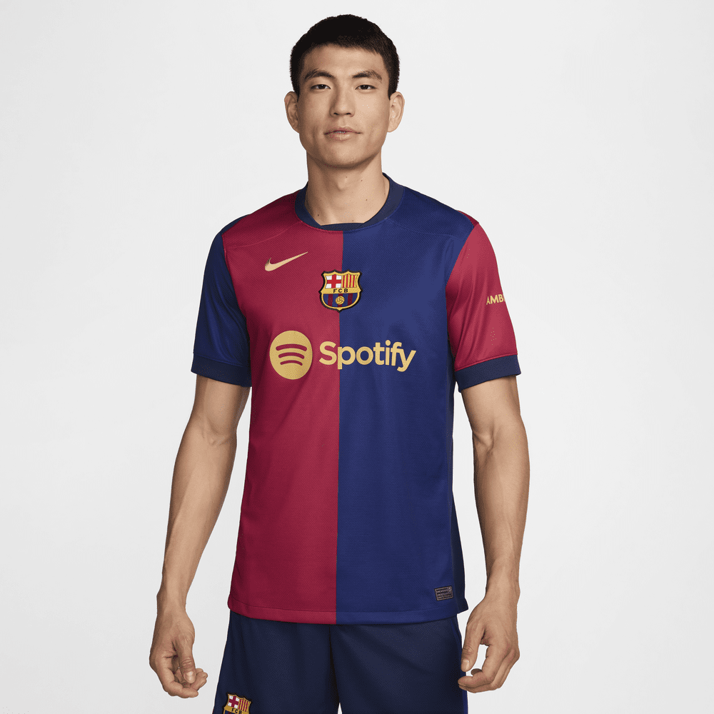 Nike F. C. Barcelona 2024/25 Stadium Home Men's Nike Dri-FIT Football Replica Shirt