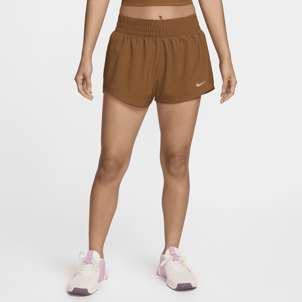 Nike Dri-FIT One Women's Mid-rise 8cm (approx.) Brief-Lined Shorts