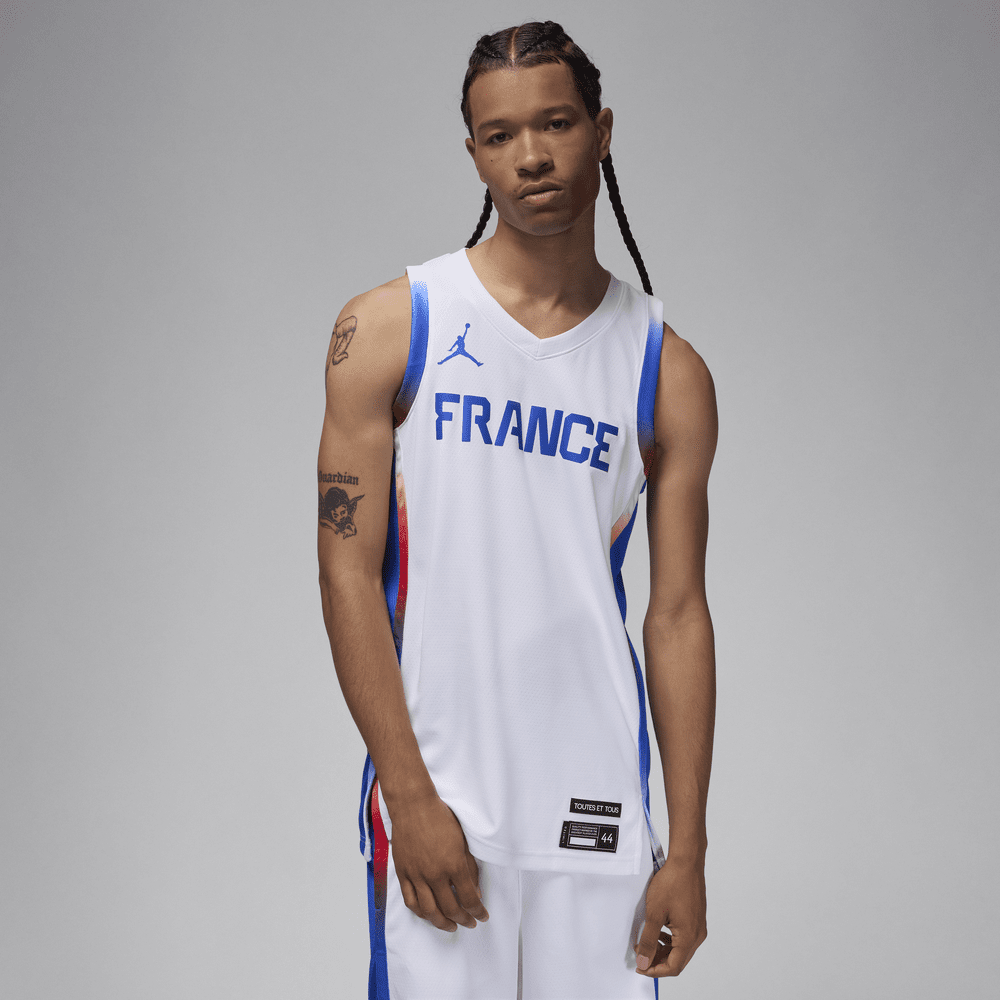 France Limited Home Men's Jordan Basketball Jersey