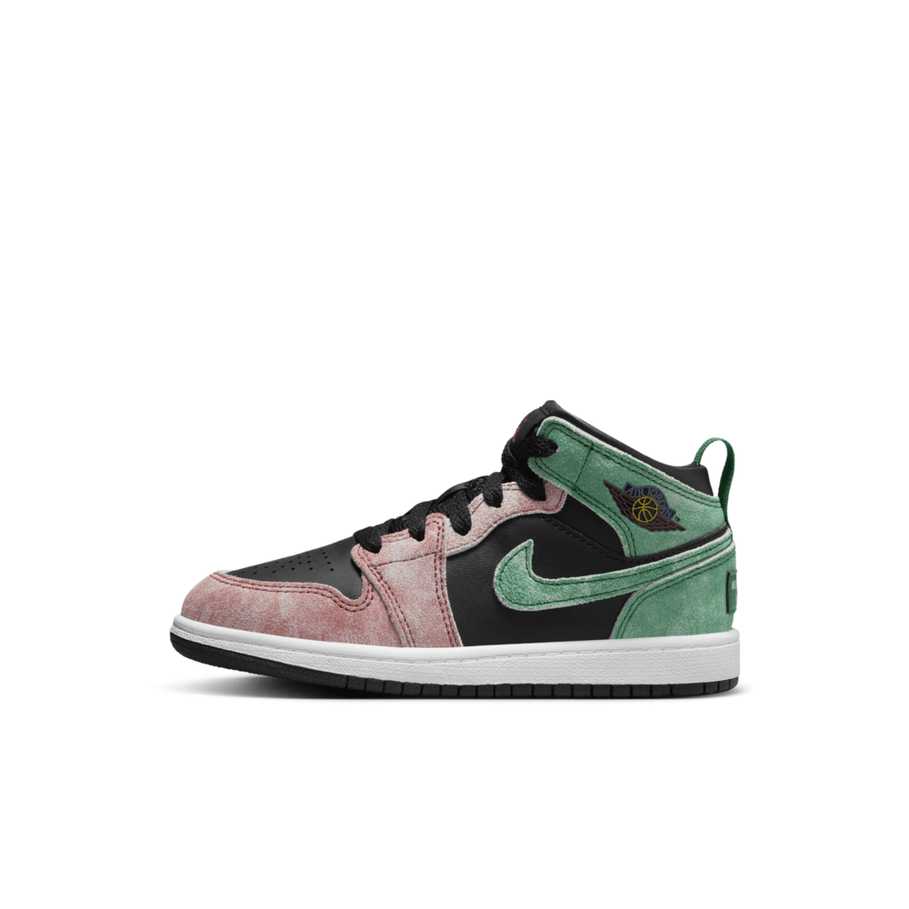 Jordan 1 Mid SE Younger Kids' Shoes