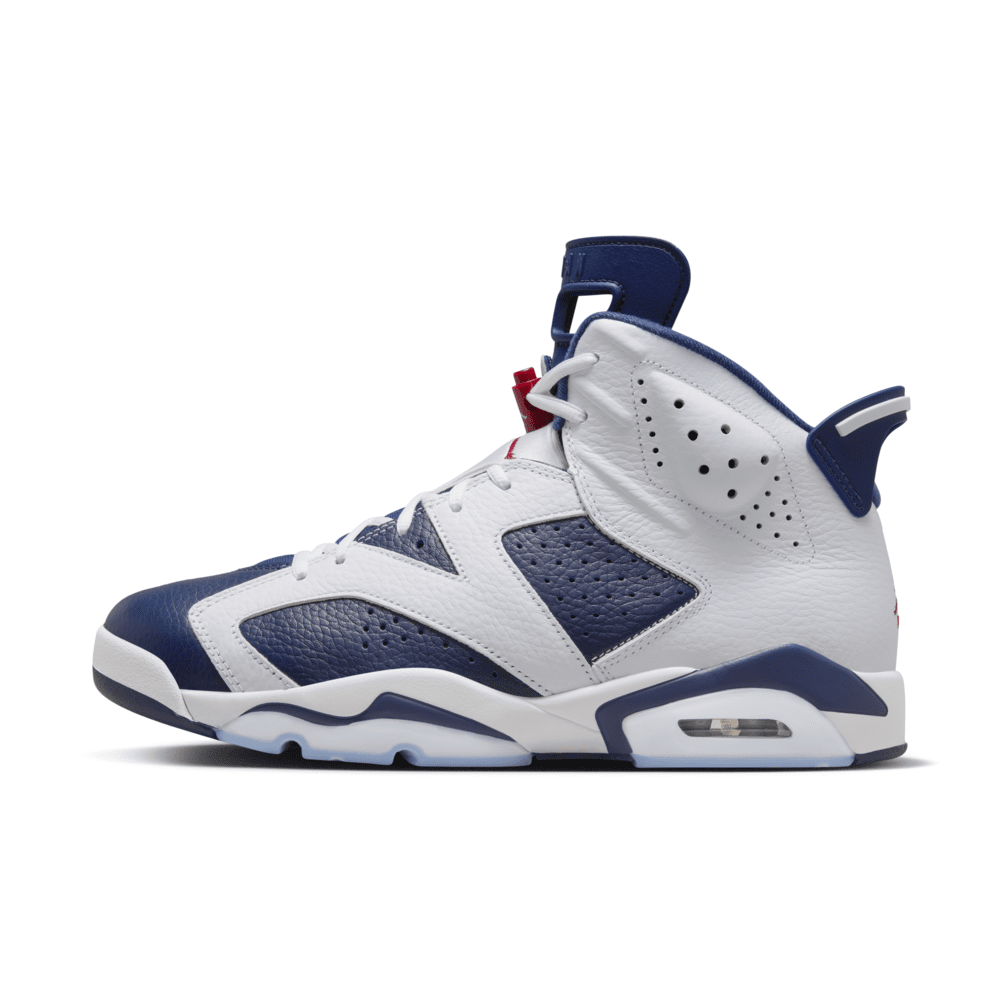 Air Jordan 6 Retro 'White and Midnight Navy' Men's Shoes