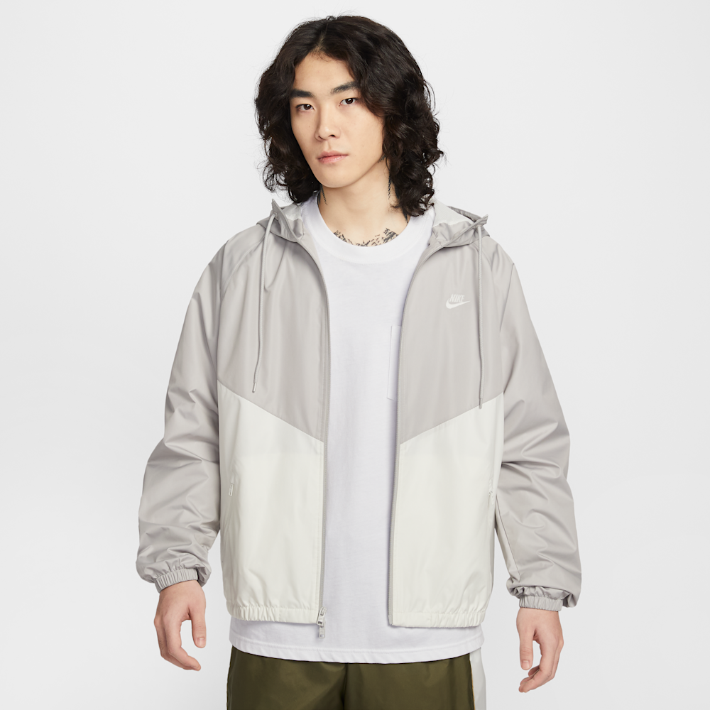 Nike Windrunner Men's Lined Jacket In Gray