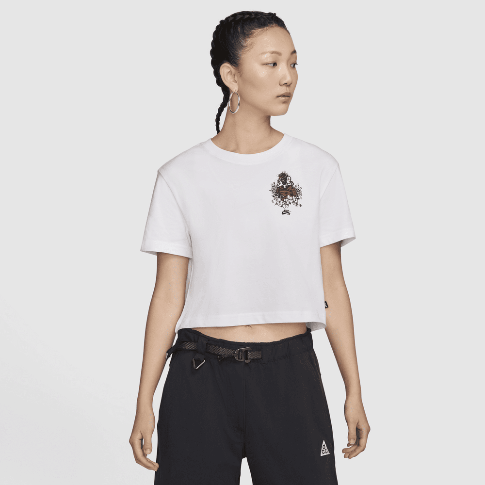 Nike SB x Sky Brown Women's Cropped Skate T-Shirt