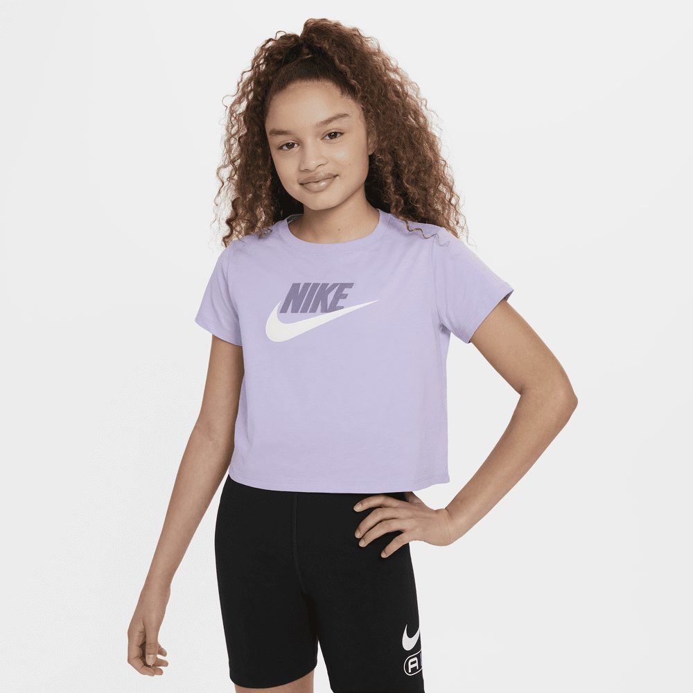 Nike Sportswear Older Kids' (Girls') Cropped T-Shirt