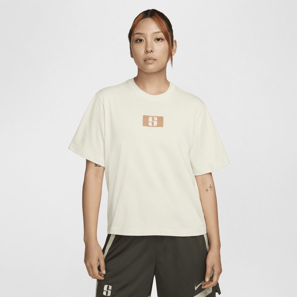 Sabrina Boxy Basketball Tee