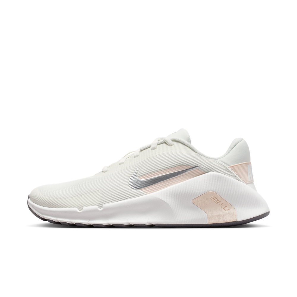 Nike Flex Train Athletic Training Shoe In White