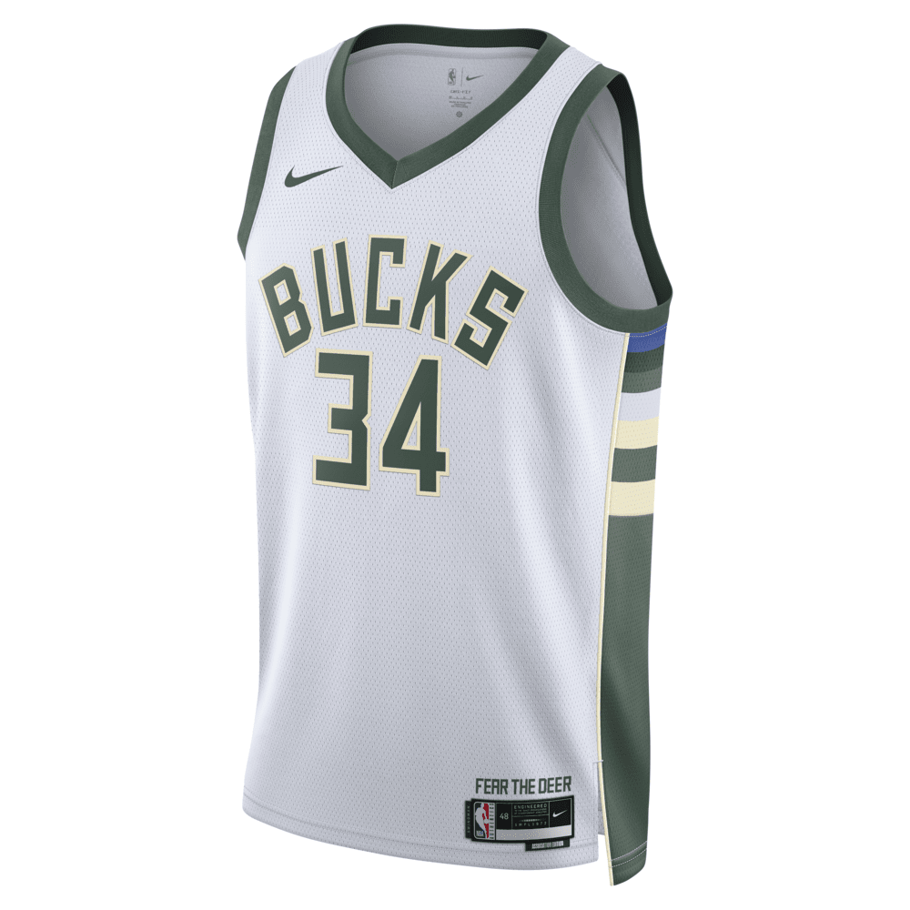 Milwaukee Bucks Association Edition 2022/23 Men's Nike Dri-FIT NBA Swingman Jersey