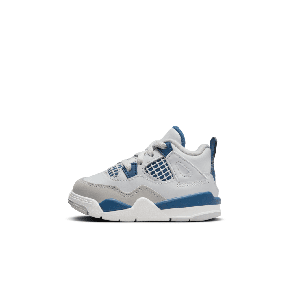 Jordan 4 Retro 'Industrial Blue' Baby & Toddler Shoes