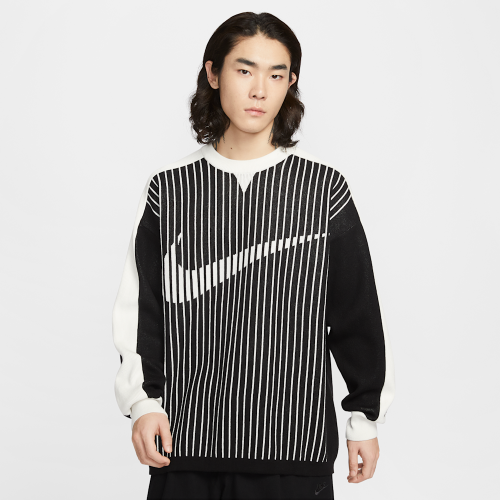 Nike Jersey Sweater In Black