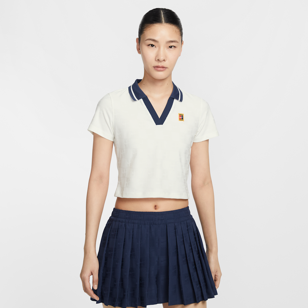 Nike Court Court Collection Women's Dri-fit Cropped Tennis Polo Shirt
