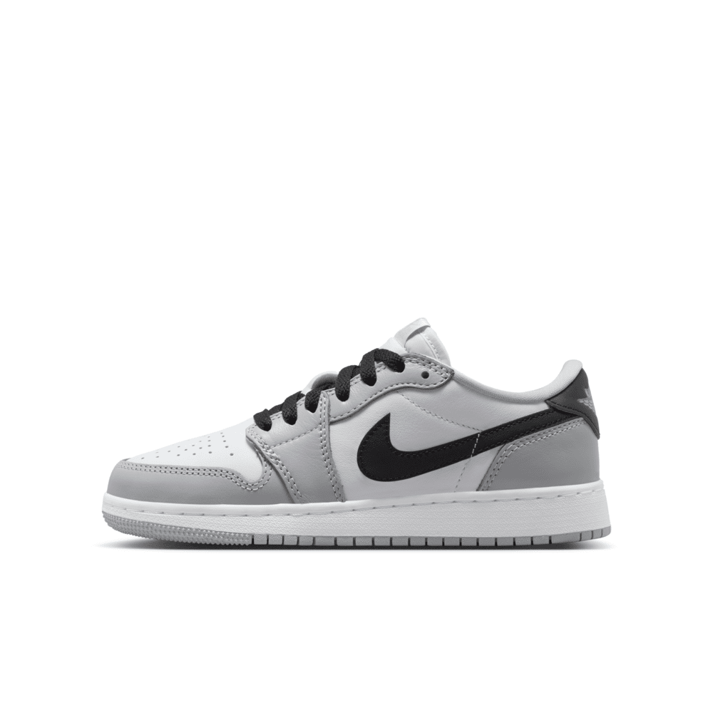 Air Jordan 1 Low OG 'Wolf Grey' Older Kids' Shoes