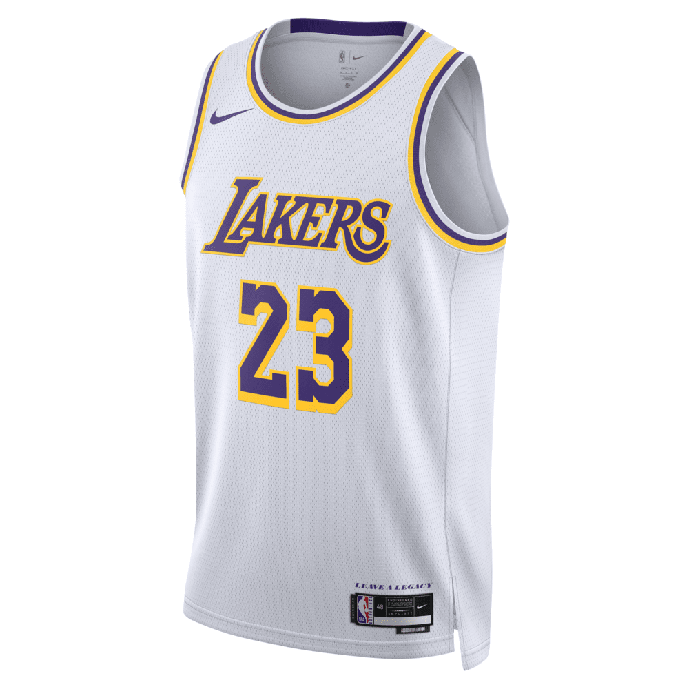 Los Angeles Lakers Association Edition 2022/23 Men's Nike Dri-FIT NBA Swingman Jersey