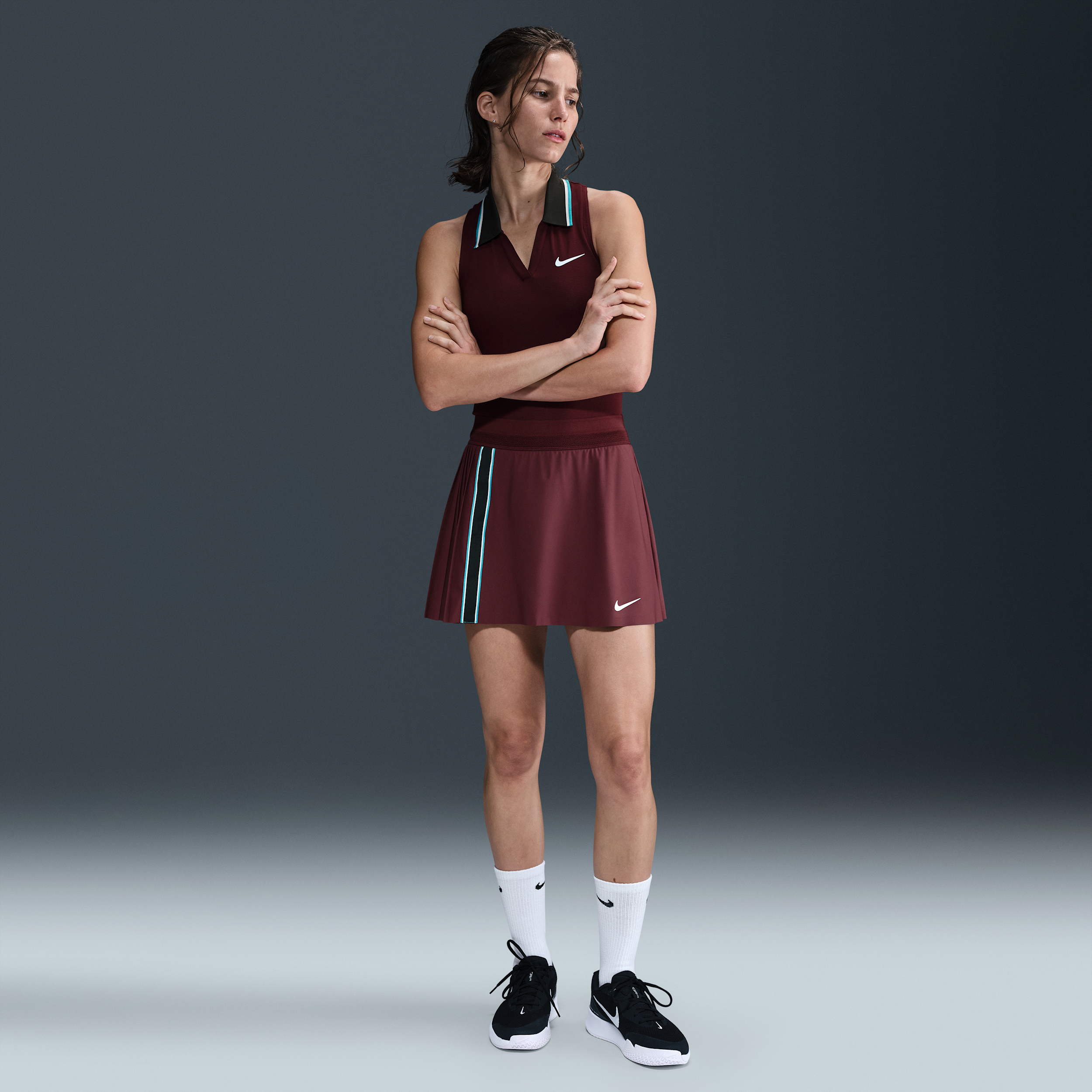 Nike Women's Court Slam Dri-fit Tennis Skirt