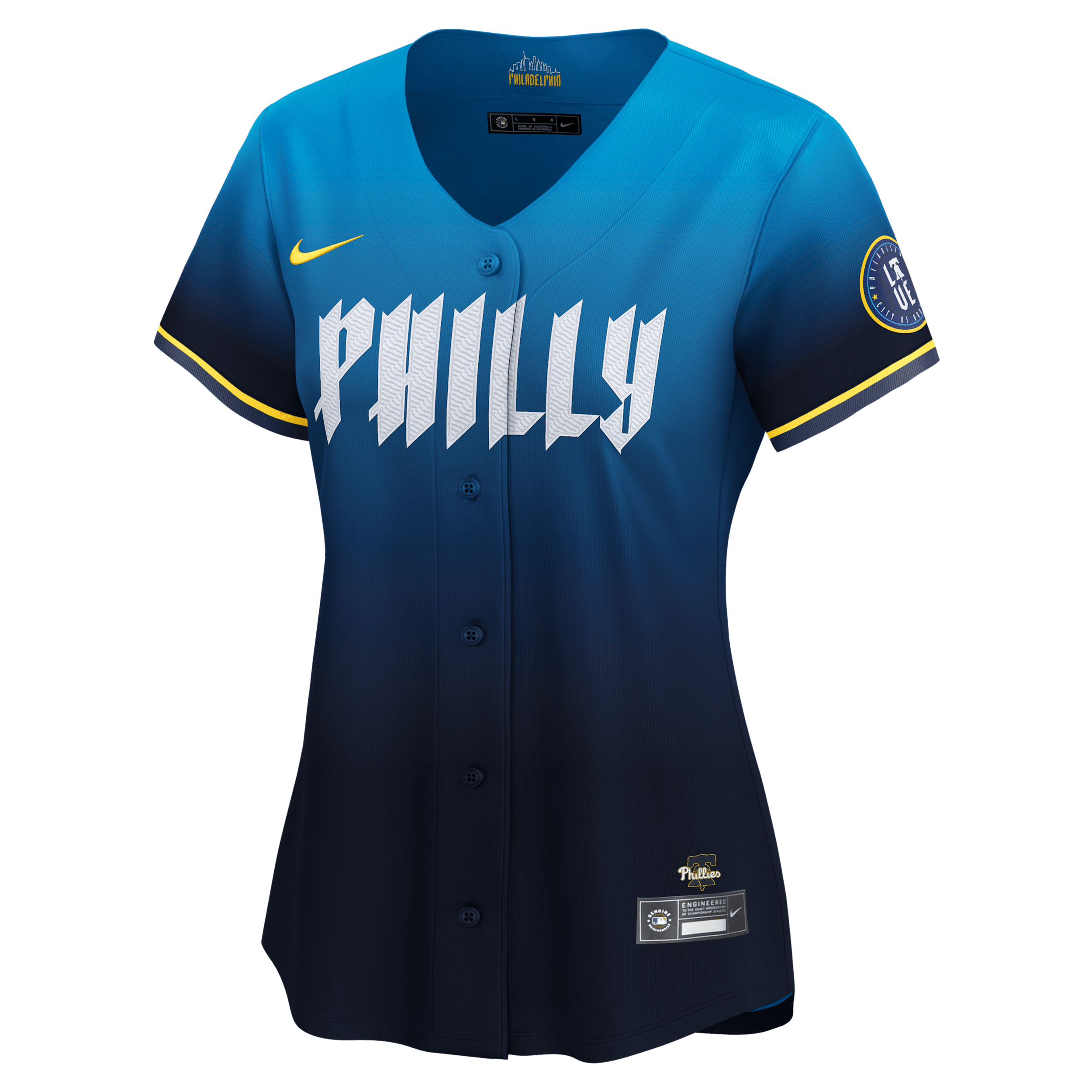 Nike Bryce Harper Blue Philadelphia Phillies City Connect Limited Player Jersey In Blue