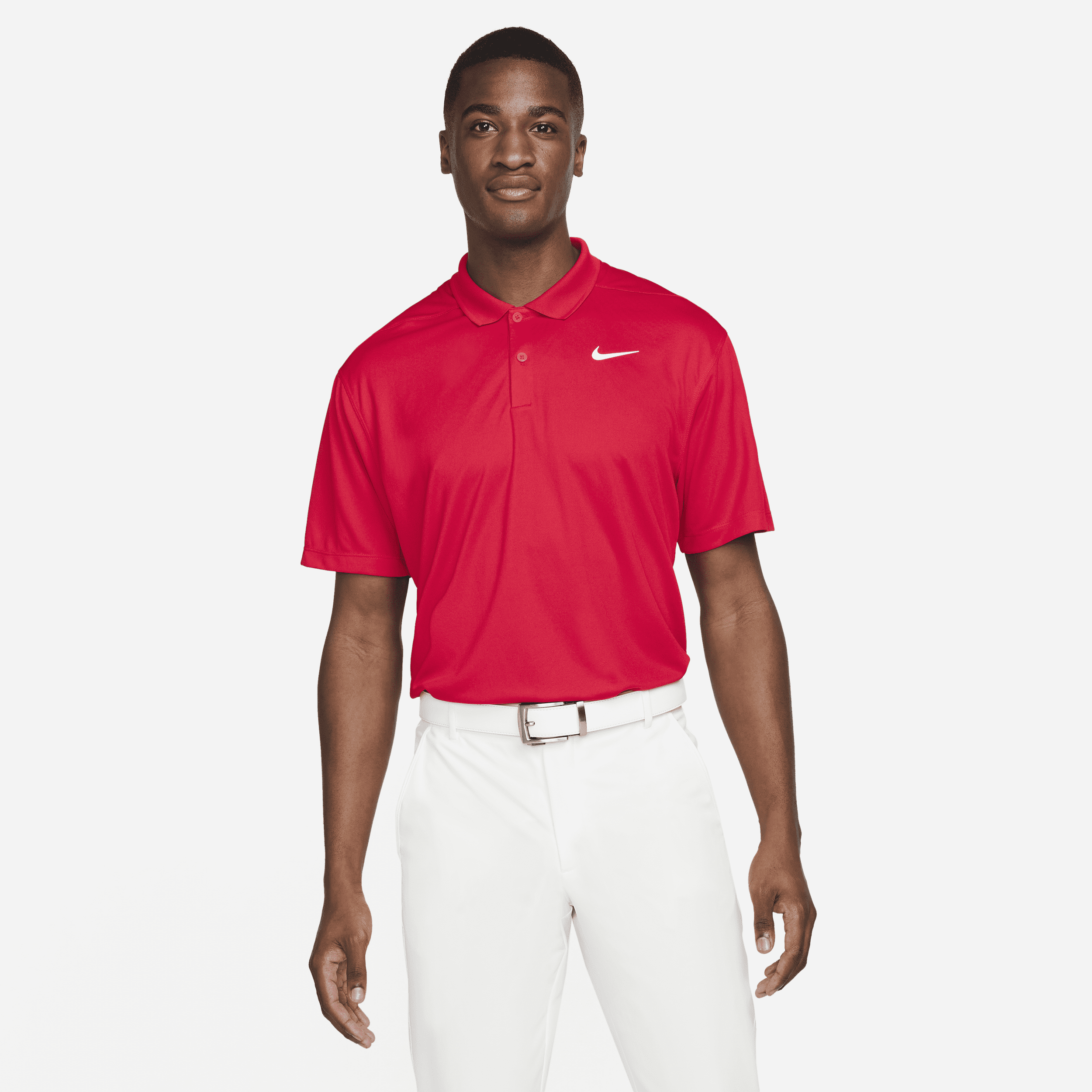 Shop Nike Men's Dri-fit Victory Golf Polo In Red