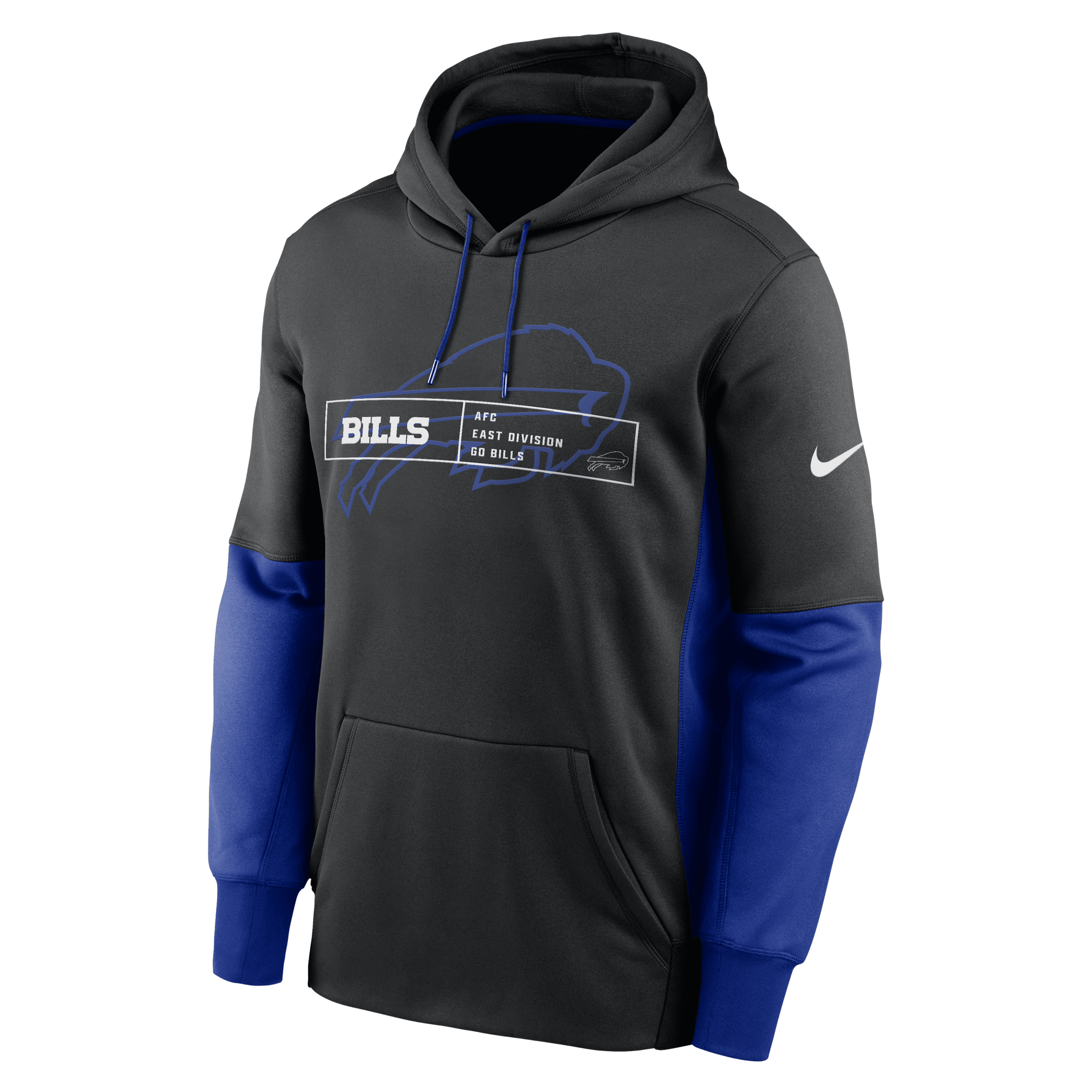 NFL Team Apparel Men's Buffalo Bills Hoodie, Hooded Sweatshirt 100