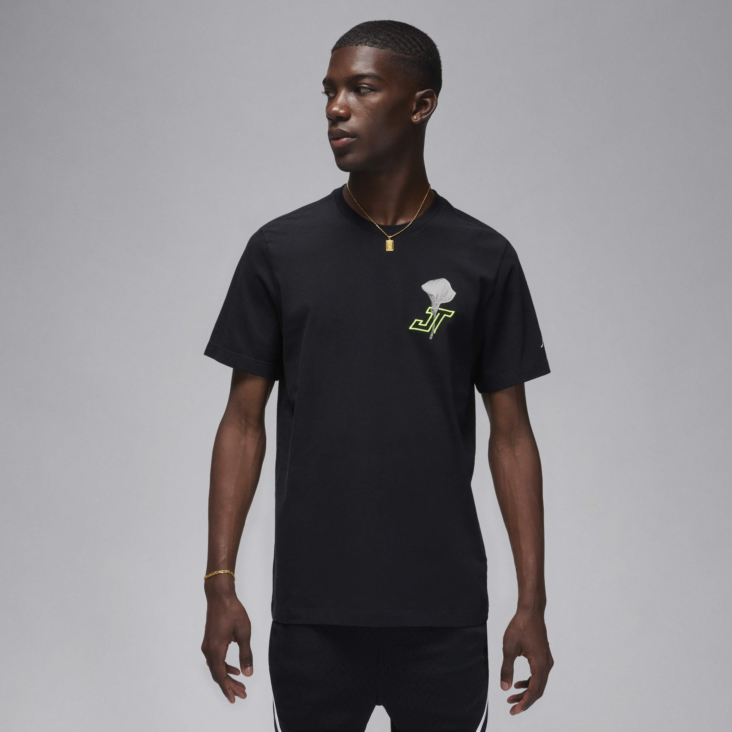 Jordan Nike Men's Tatum T-shirt In Black