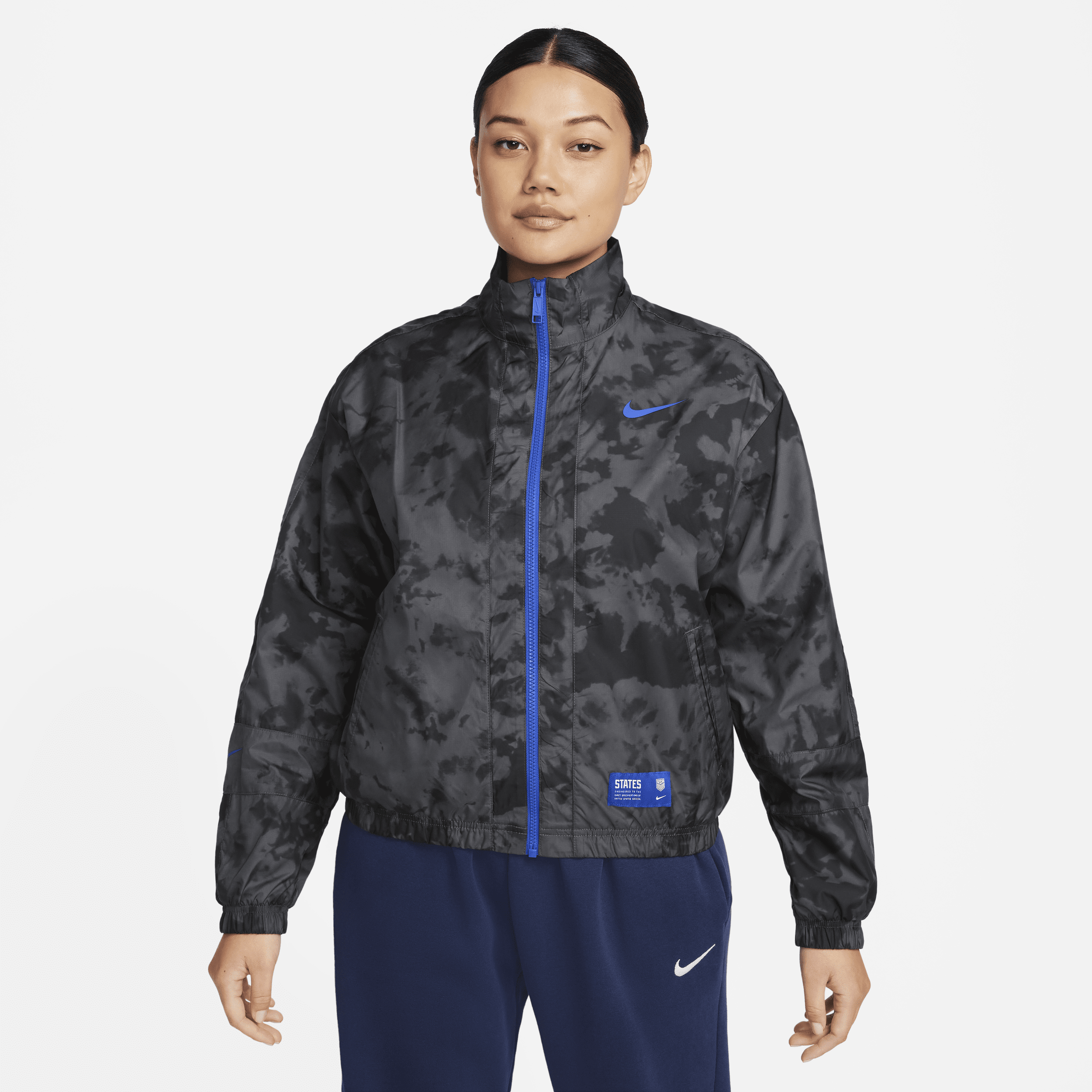 Shop Nike U.s. Essential  Women's Soccer Jacket In Black