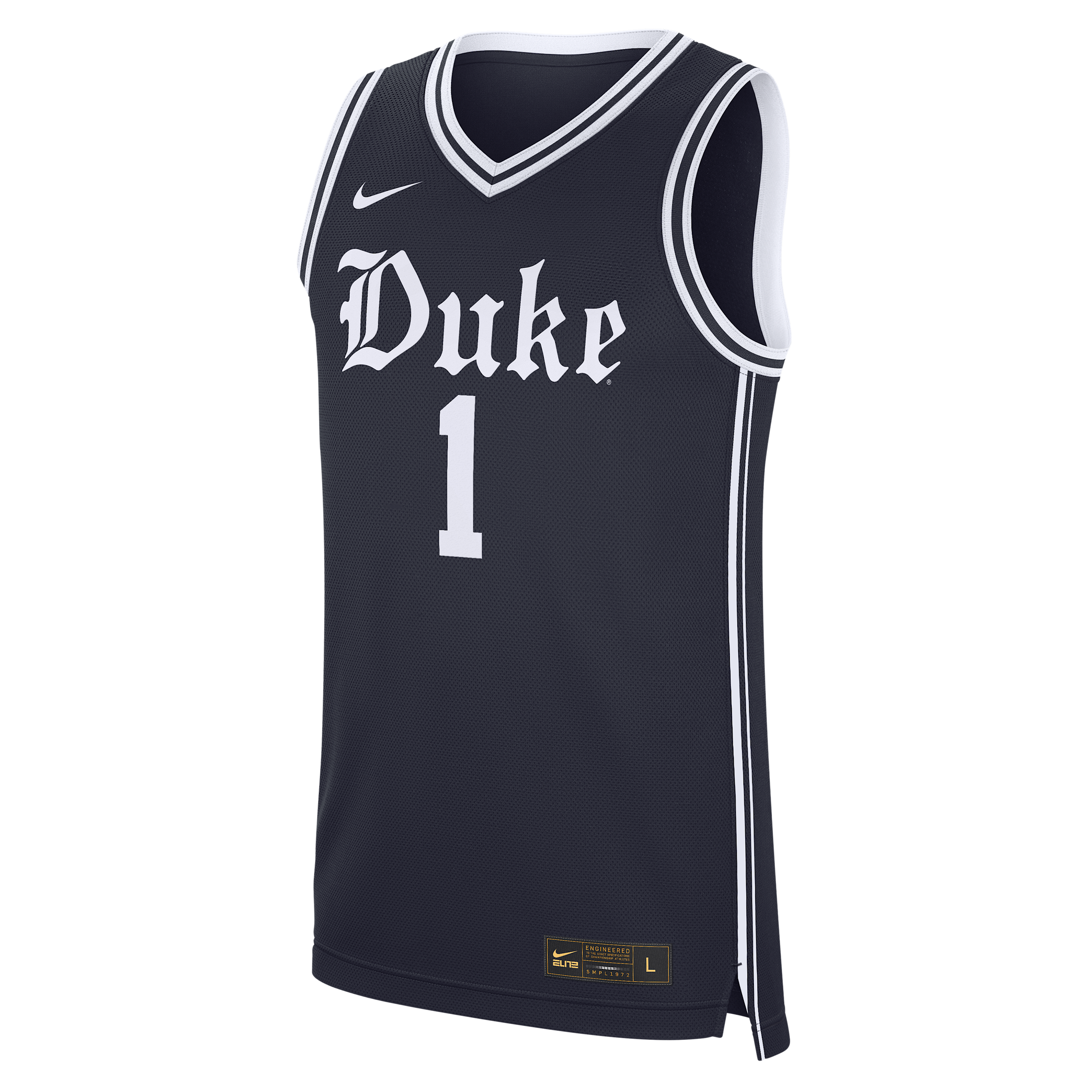 Duke Replica Nike Men's College Basketball Jersey in Grey | NCBJ0GGUDU-VHA