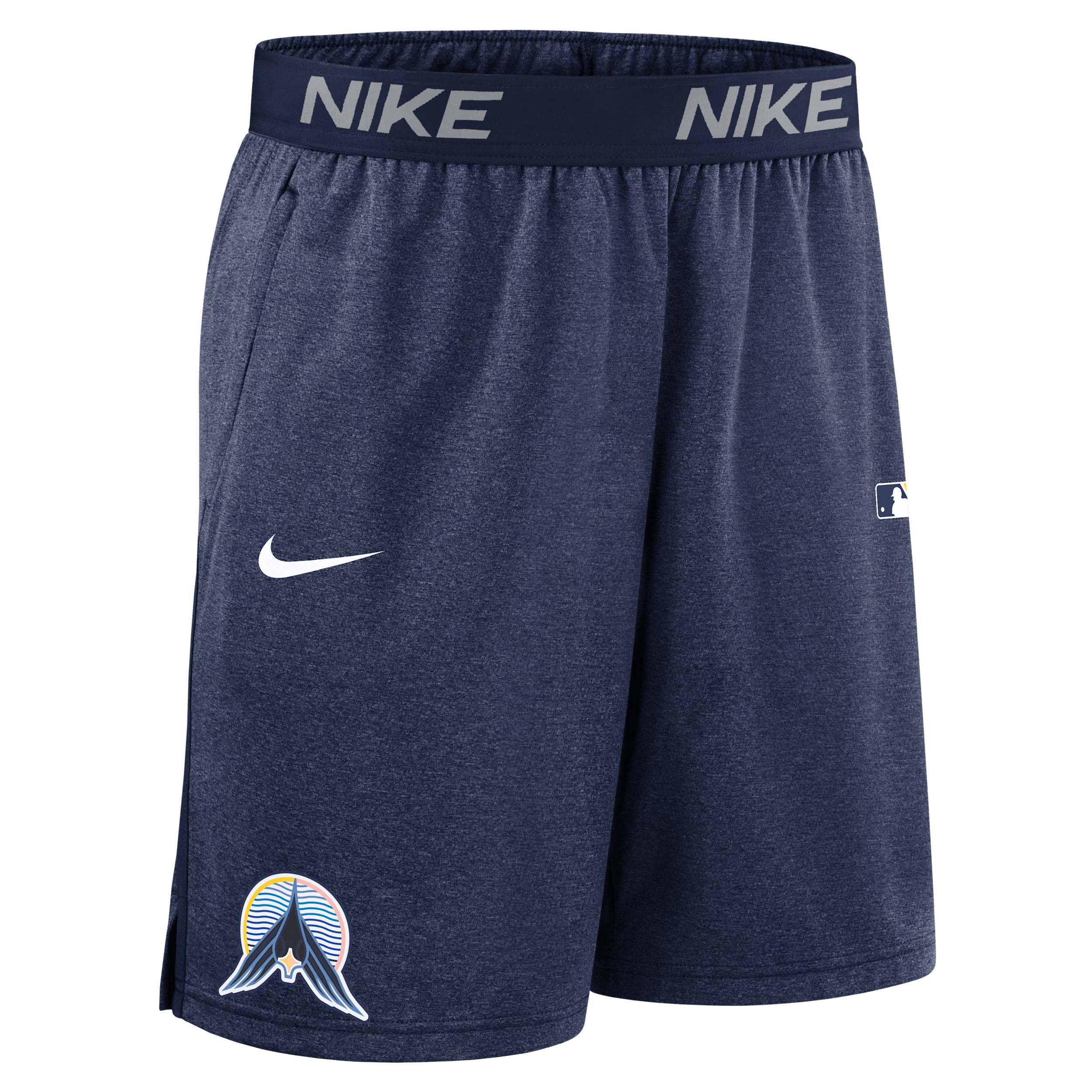 Nike Minnesota Twins Authentic Collection City Connect  Men's Dri-fit Mlb Shorts In Blue