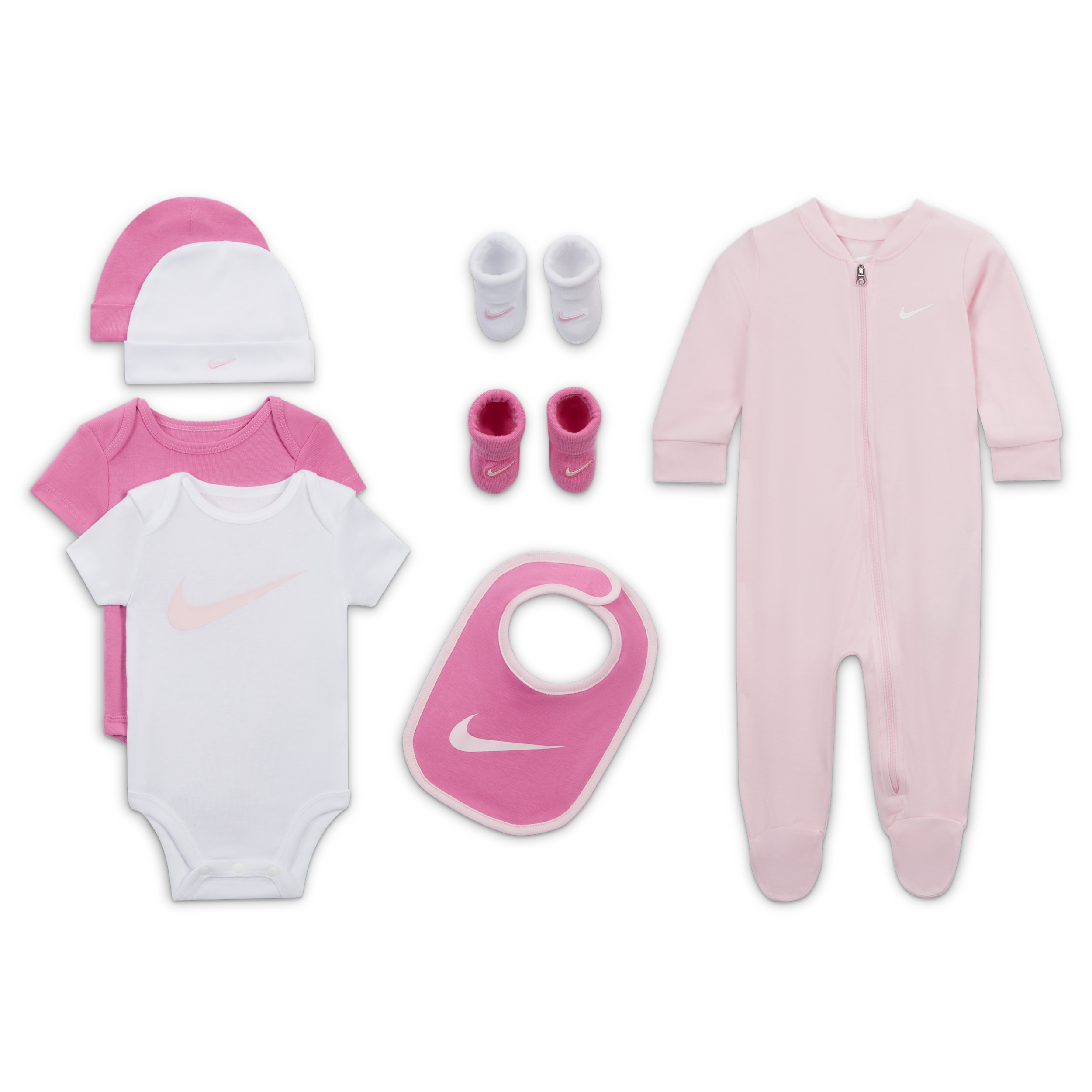 Nike Baby 0-9M 8-Piece Boxed Gift Set in Pink NN0933-A9Y 53$