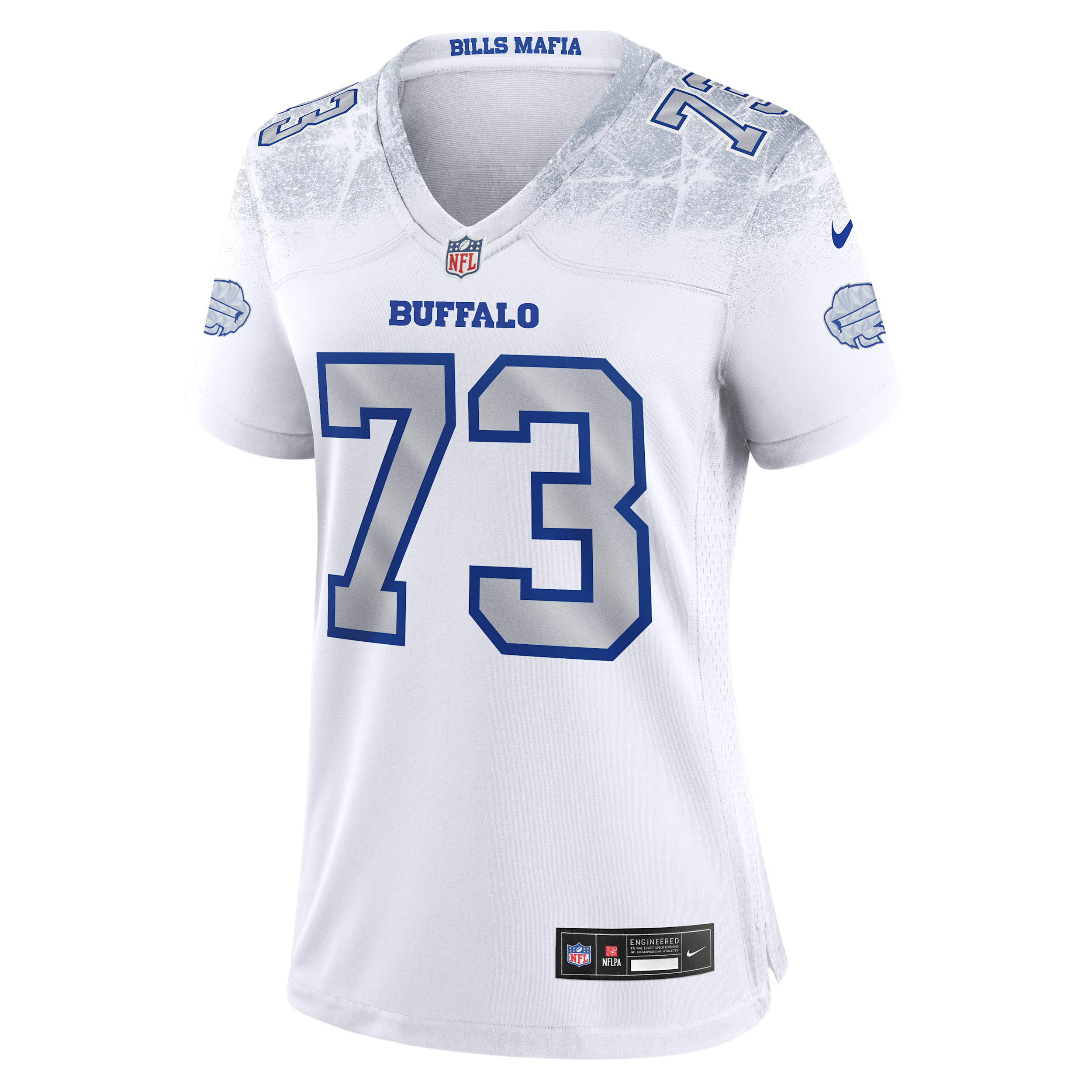 Nike Dion Dawkins Buffalo Bills Rivalries Collection Womenâs  Women's Nfl Game Jersey In White