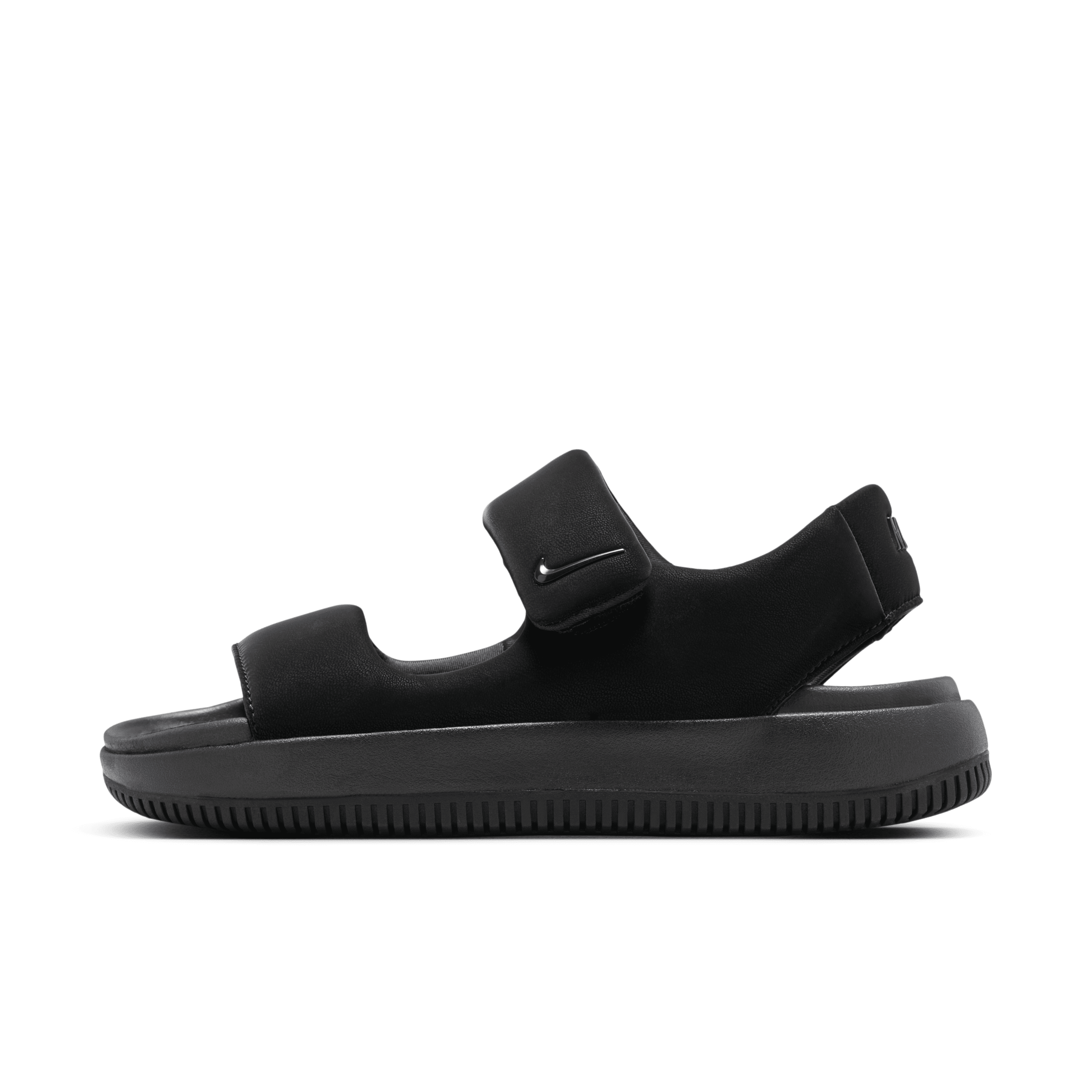 Nike Touch-strap Platform Sandals In Black