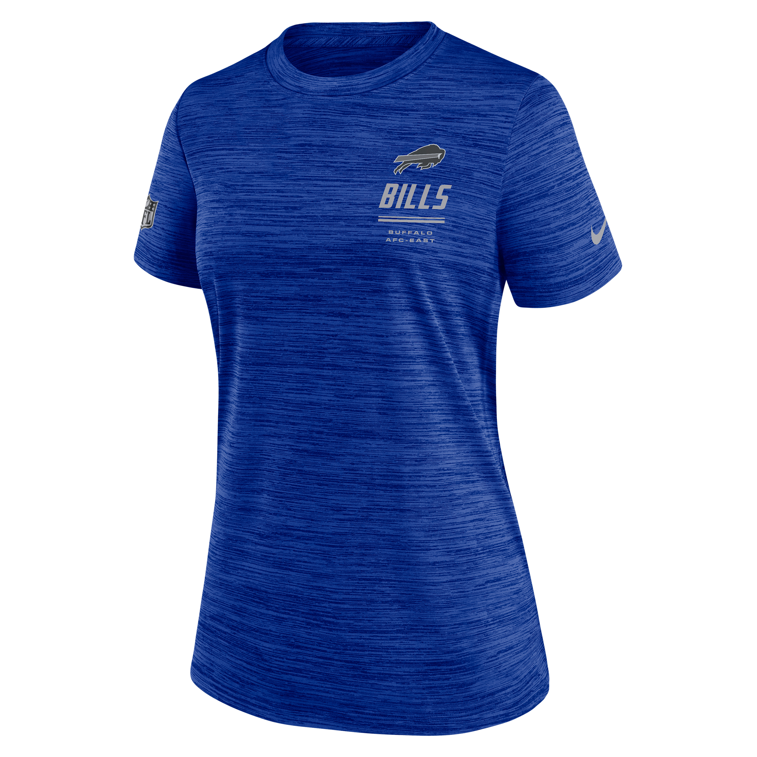 Buffalo Bills Sideline Velocity Nike Women's Dri-FIT NFL T-Shirt in Blue | 03EY4DA81-7VD