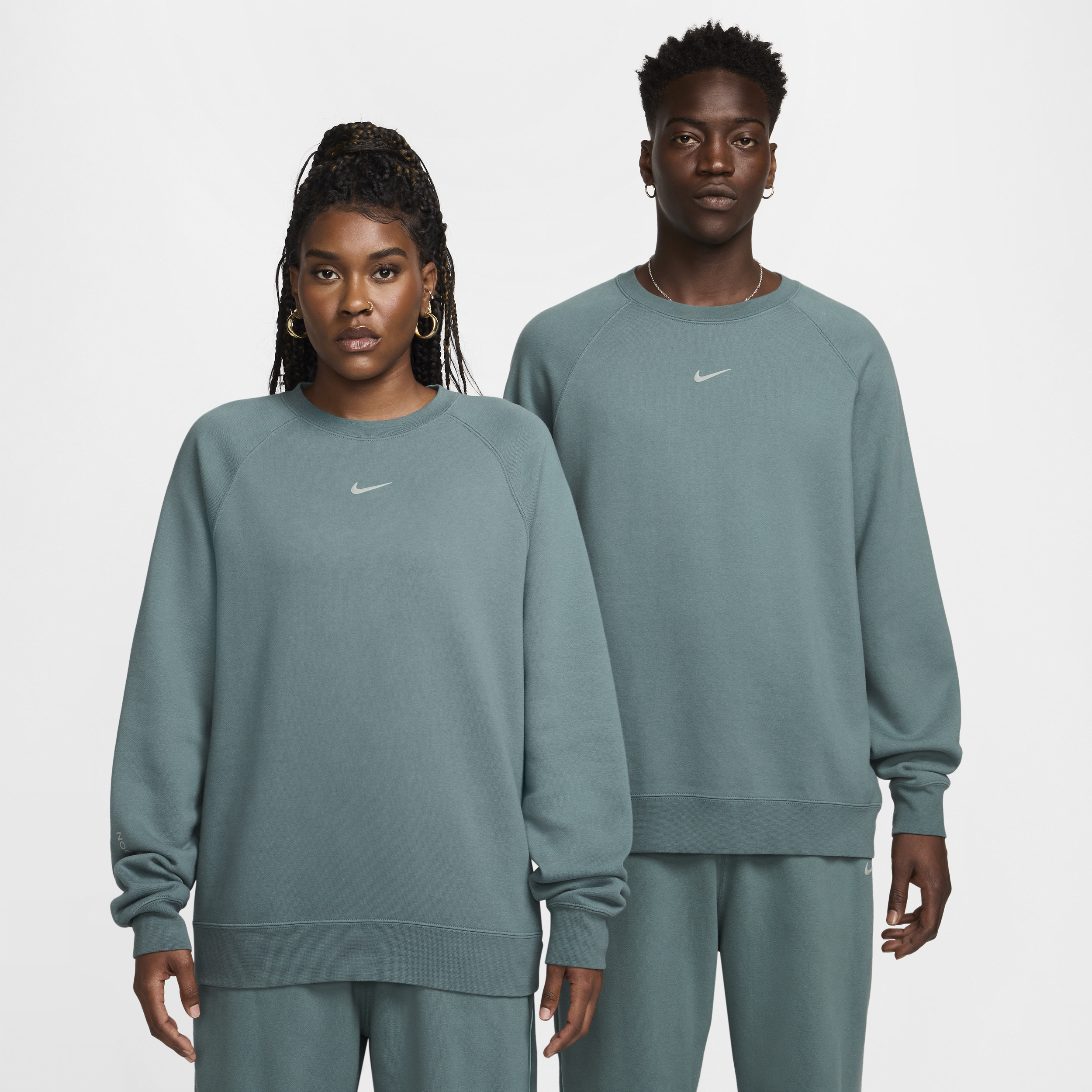 Nike Men's Nocta Fleece Cs Crew In Grey