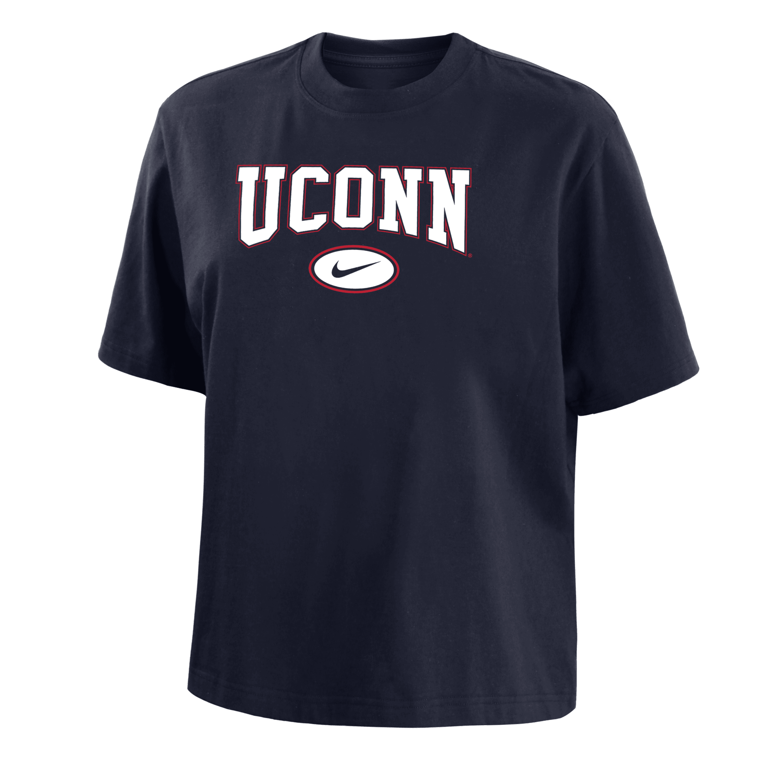 Nike Uconn  Women's College Boxy T-shirt In Blue