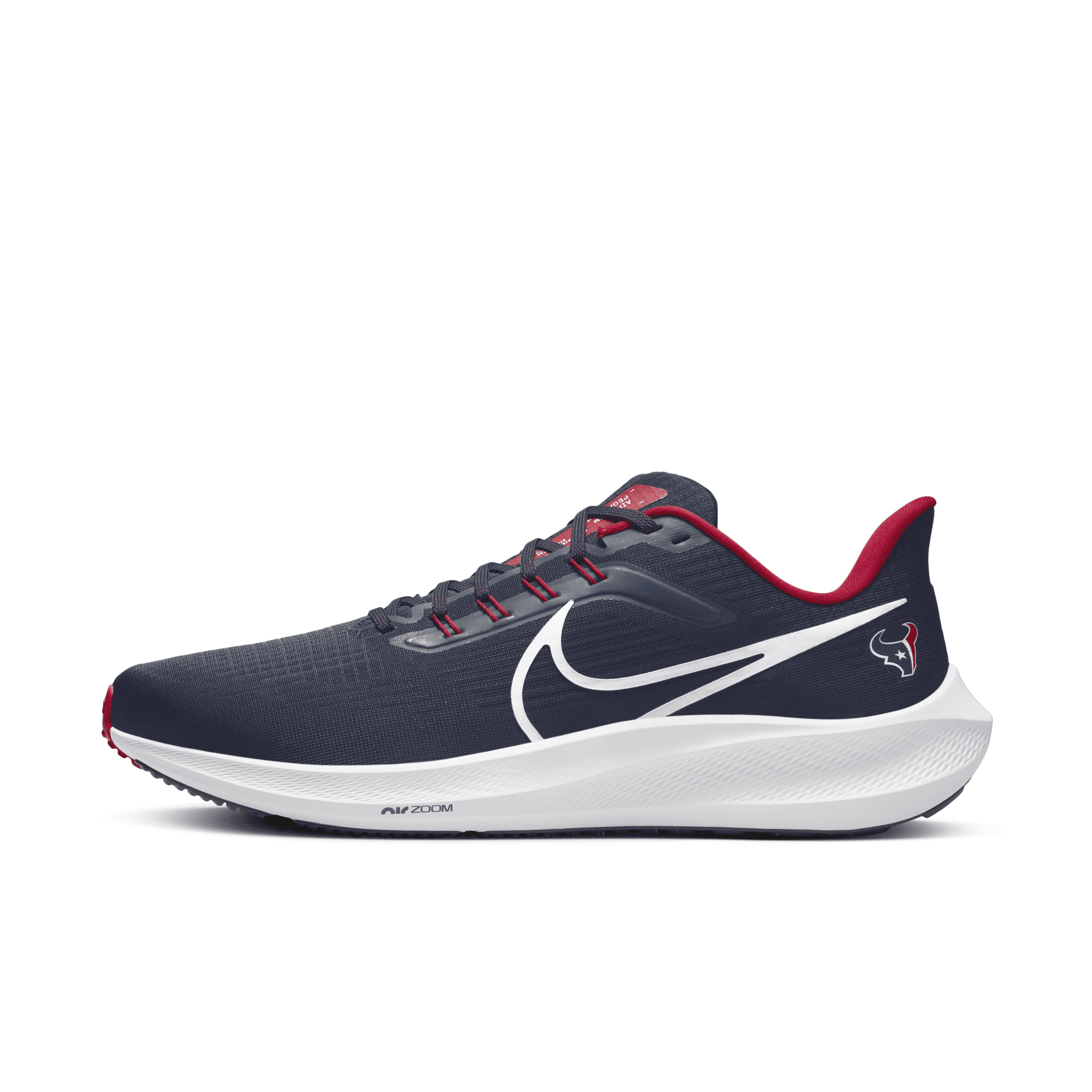 NIKE MEN'S PEGASUS 39 (NFL HOUSTON TEXANS) ROAD RUNNING SHOES 14041900