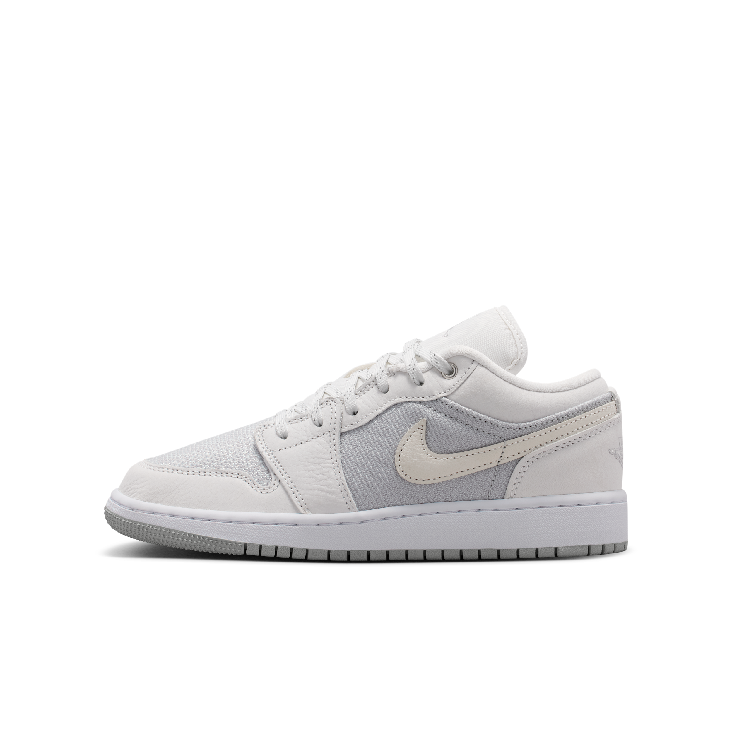 Air Jordan 1 Low SE Big Kids' Shoes in White | IO2060-100