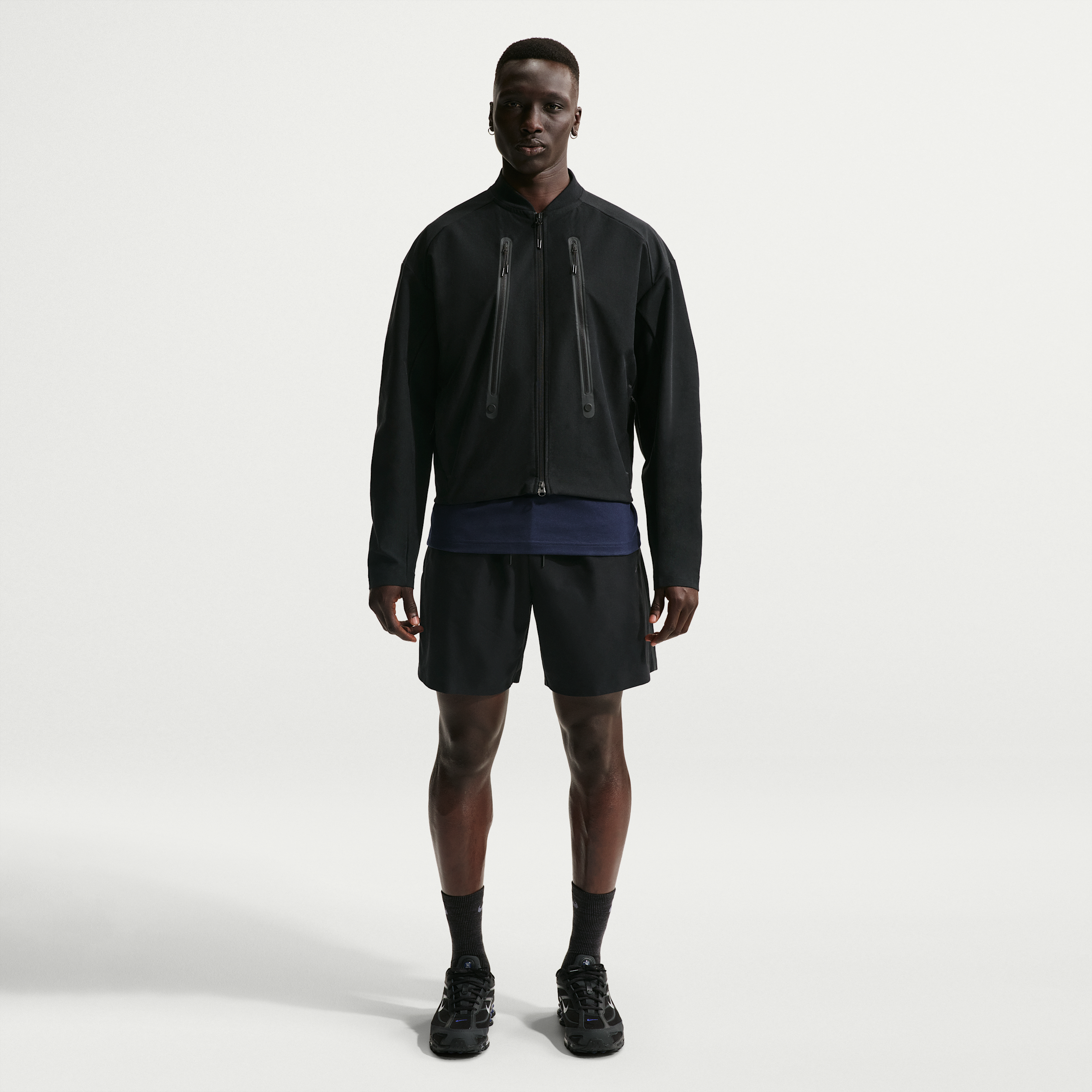 Nike Men's Tech Dri-FIT Shori Knit Shorts in Black | IF1125-010