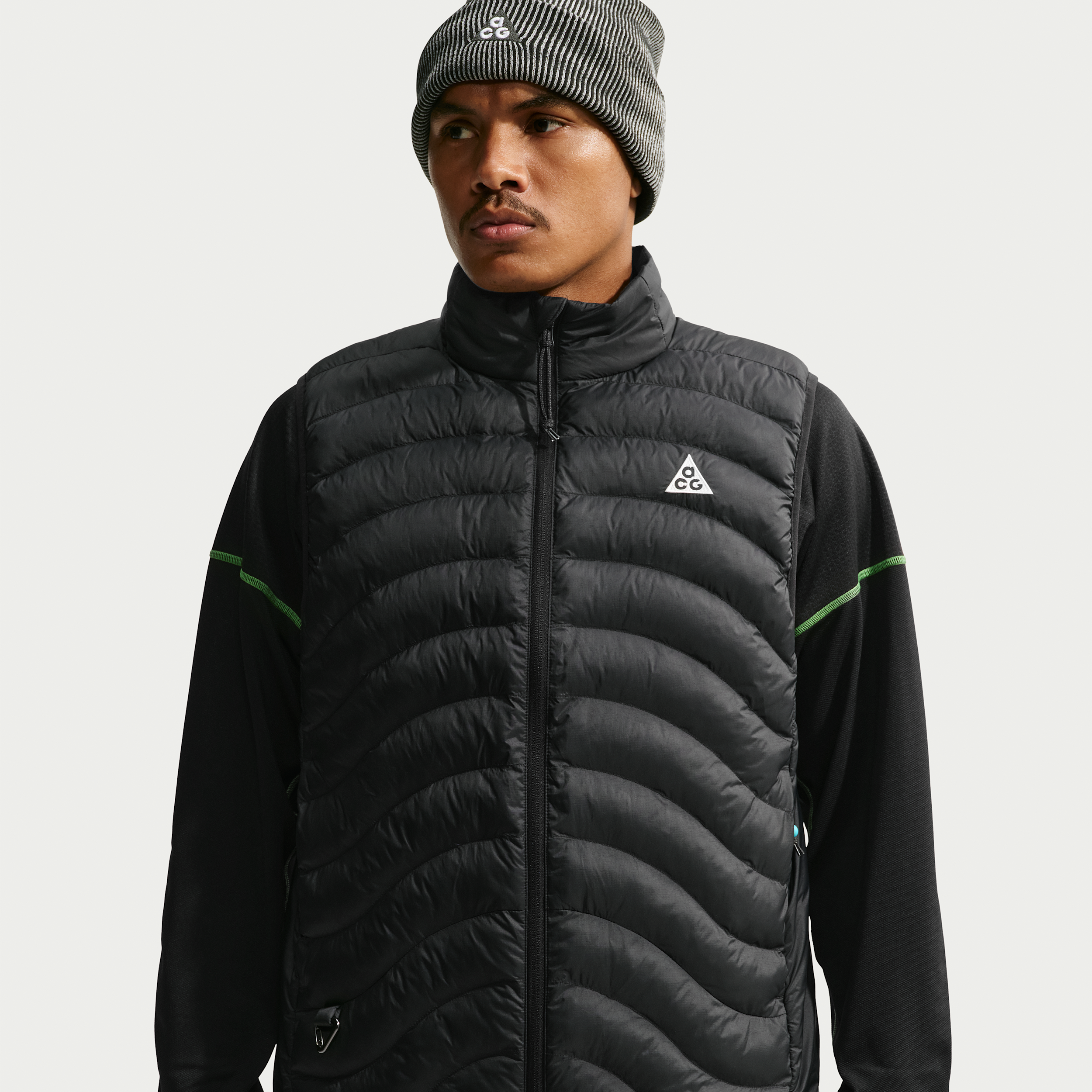 Men's Nike ACG Lava Flow Therma-FIT ADV Vest in Black | IR2240-010