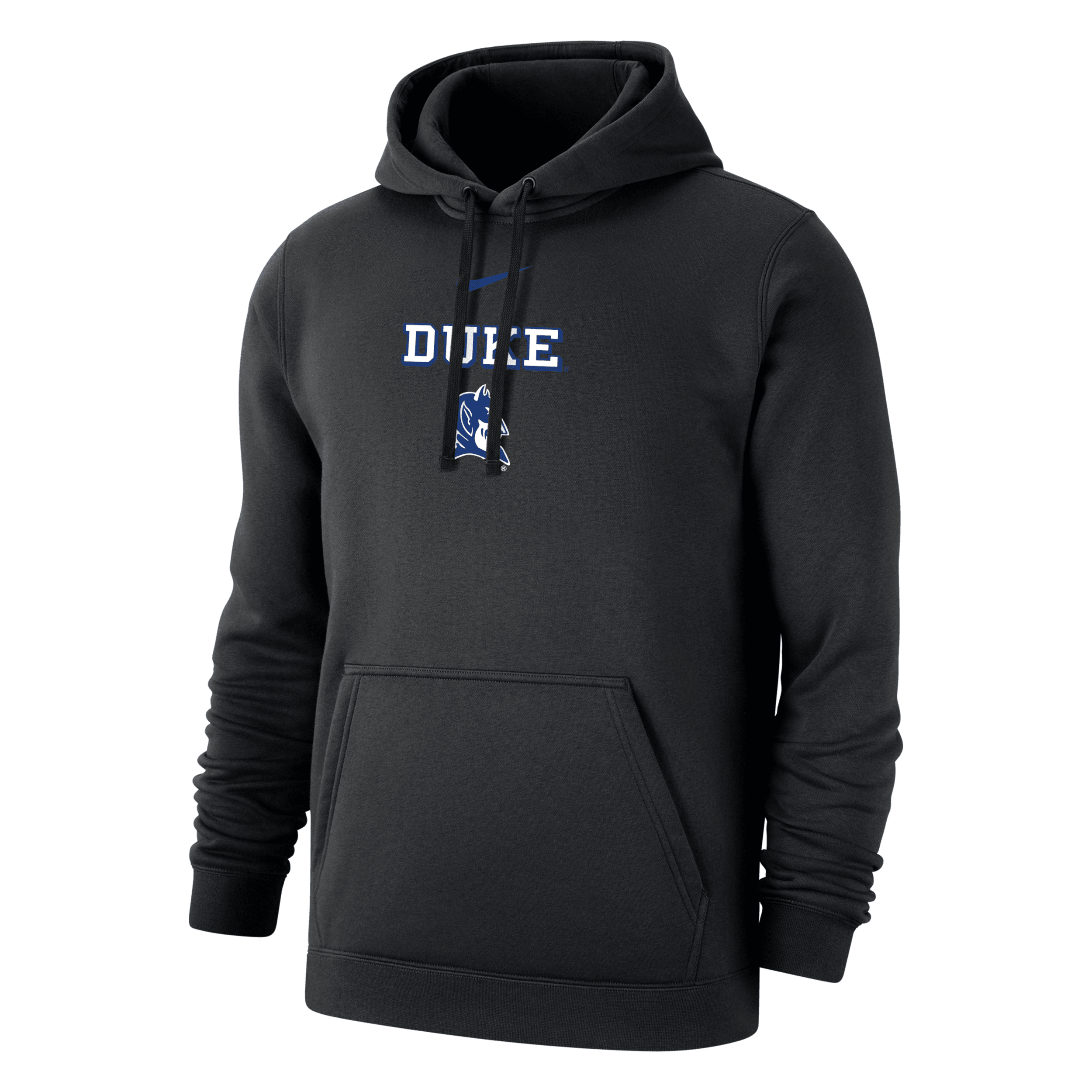 Nike Duke Club Fleece  Men's College Hoodie In Black