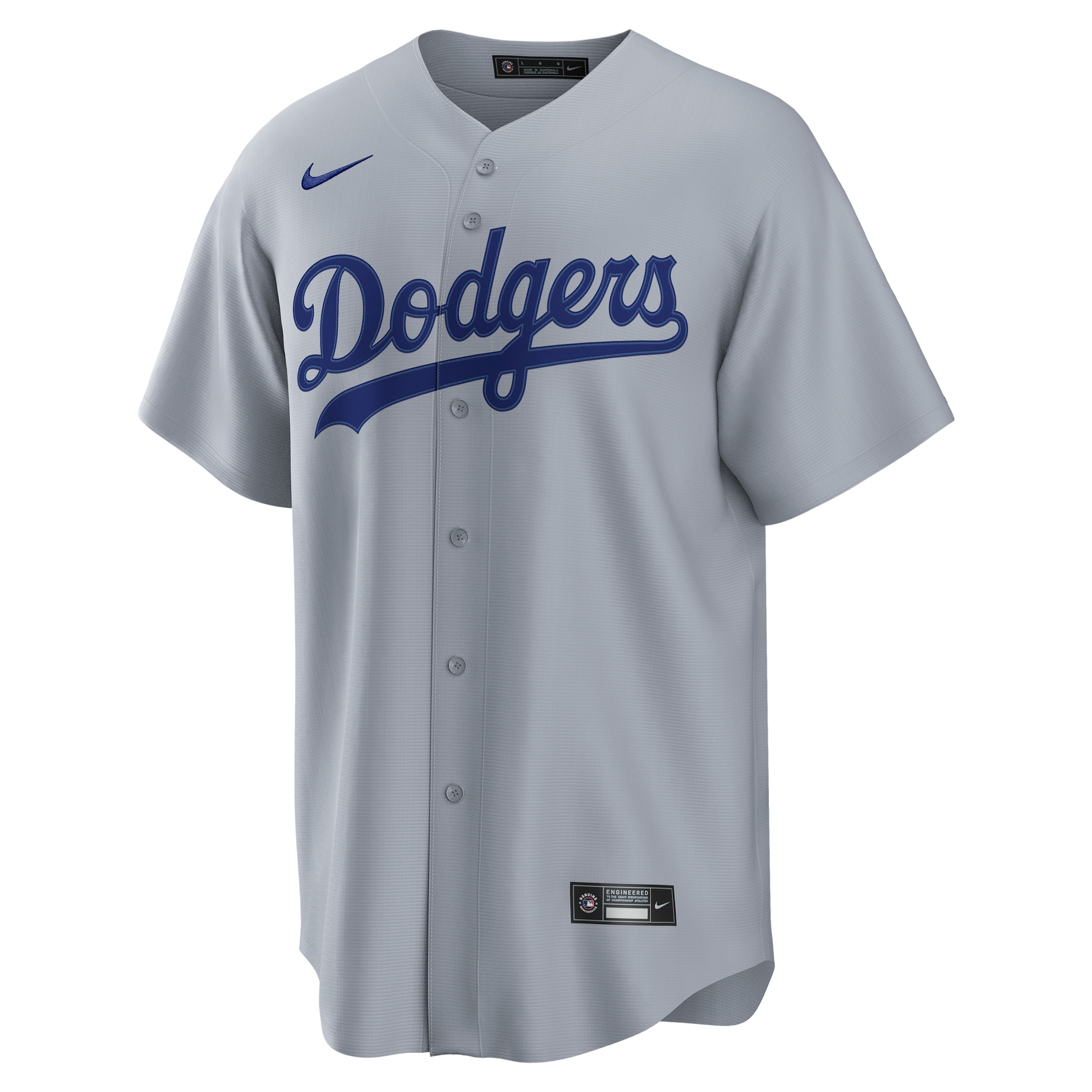 Shohei Ohtani Los Angeles Dodgers Nike Men's MLB Replica Jersey in Grey | RP260IQJLD9-828