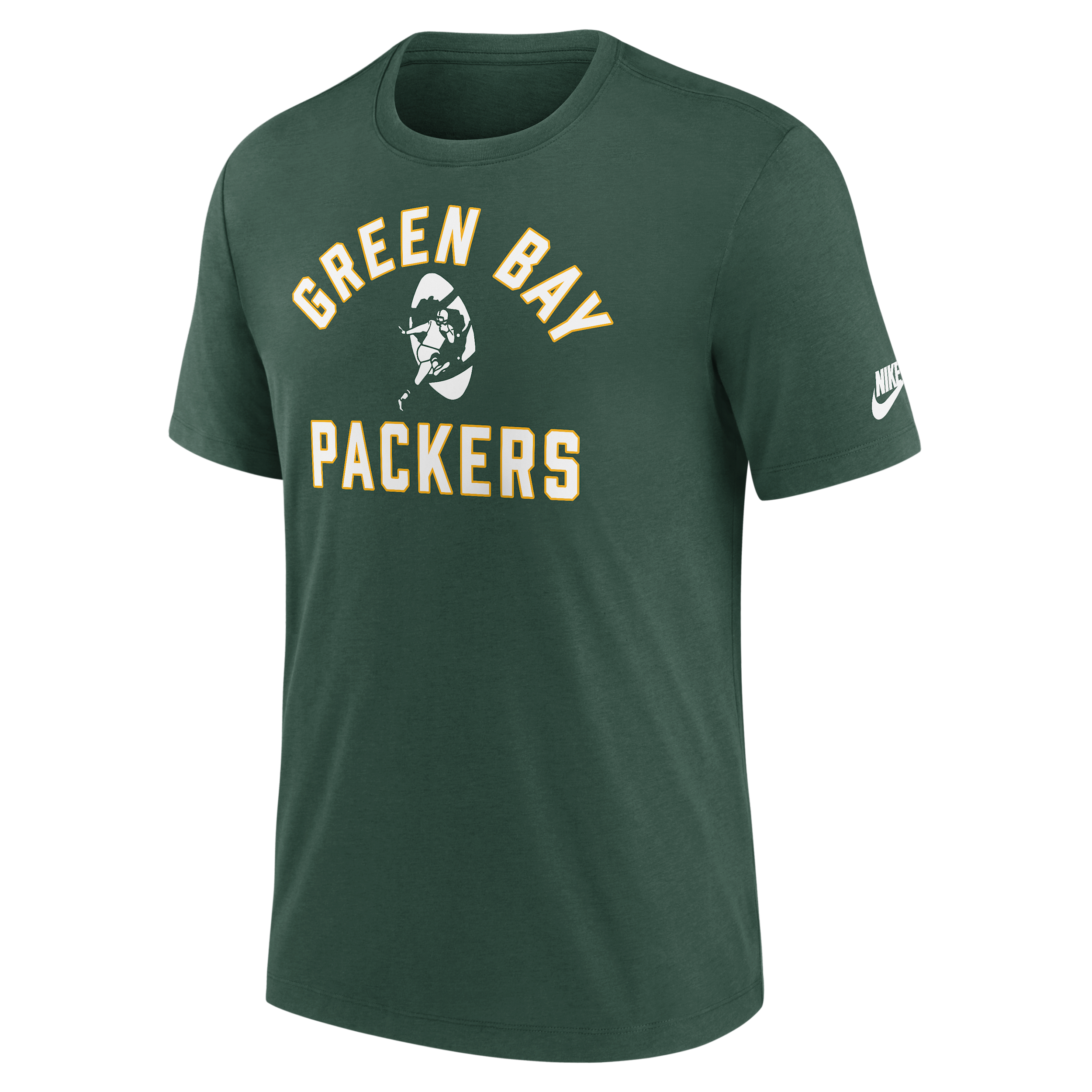Nike Green Bay Packers Favorable Timeline  Men's Nfl T-shirt In Green