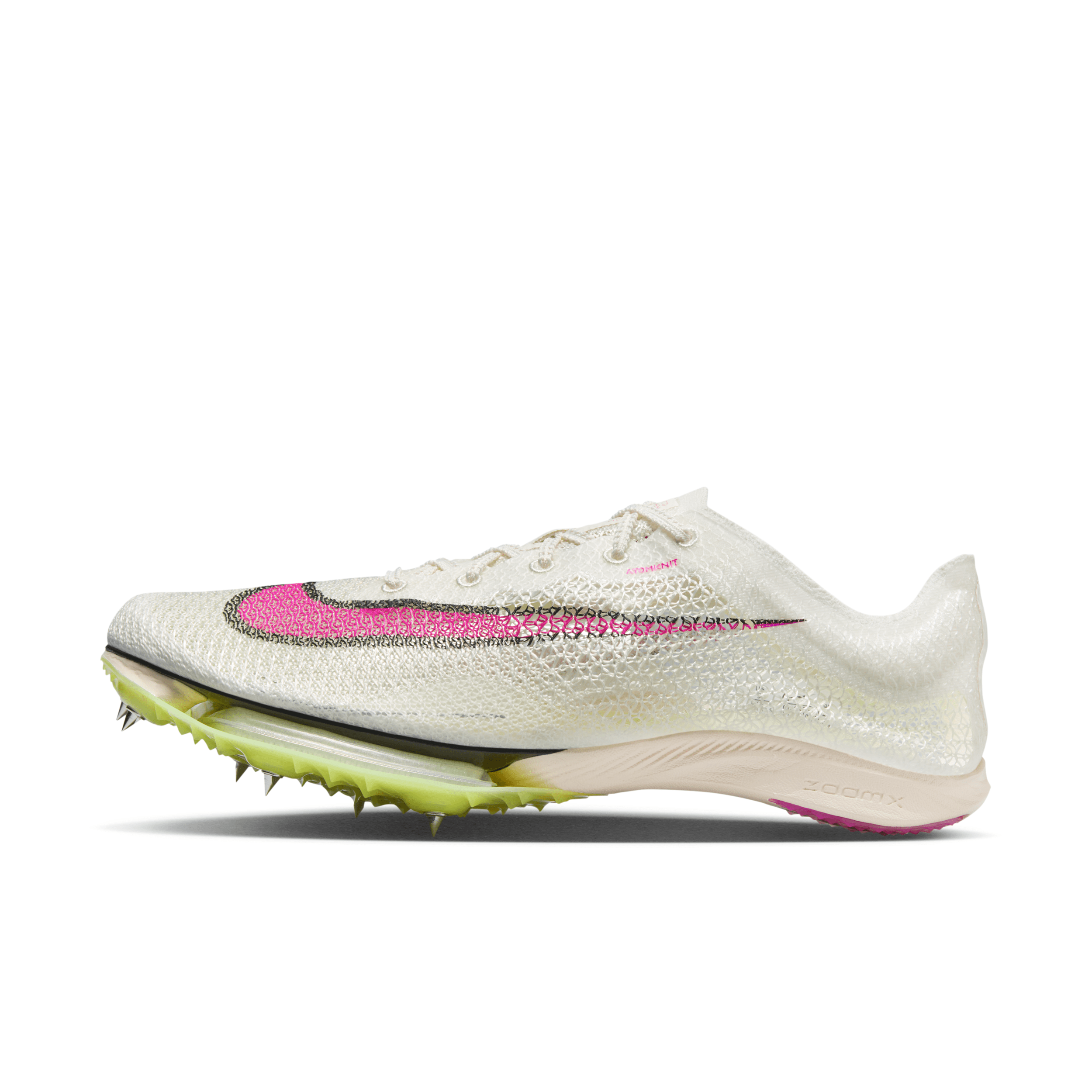 Nike Unisex Air Zoom Victory Track & Field Distance Spikes In White