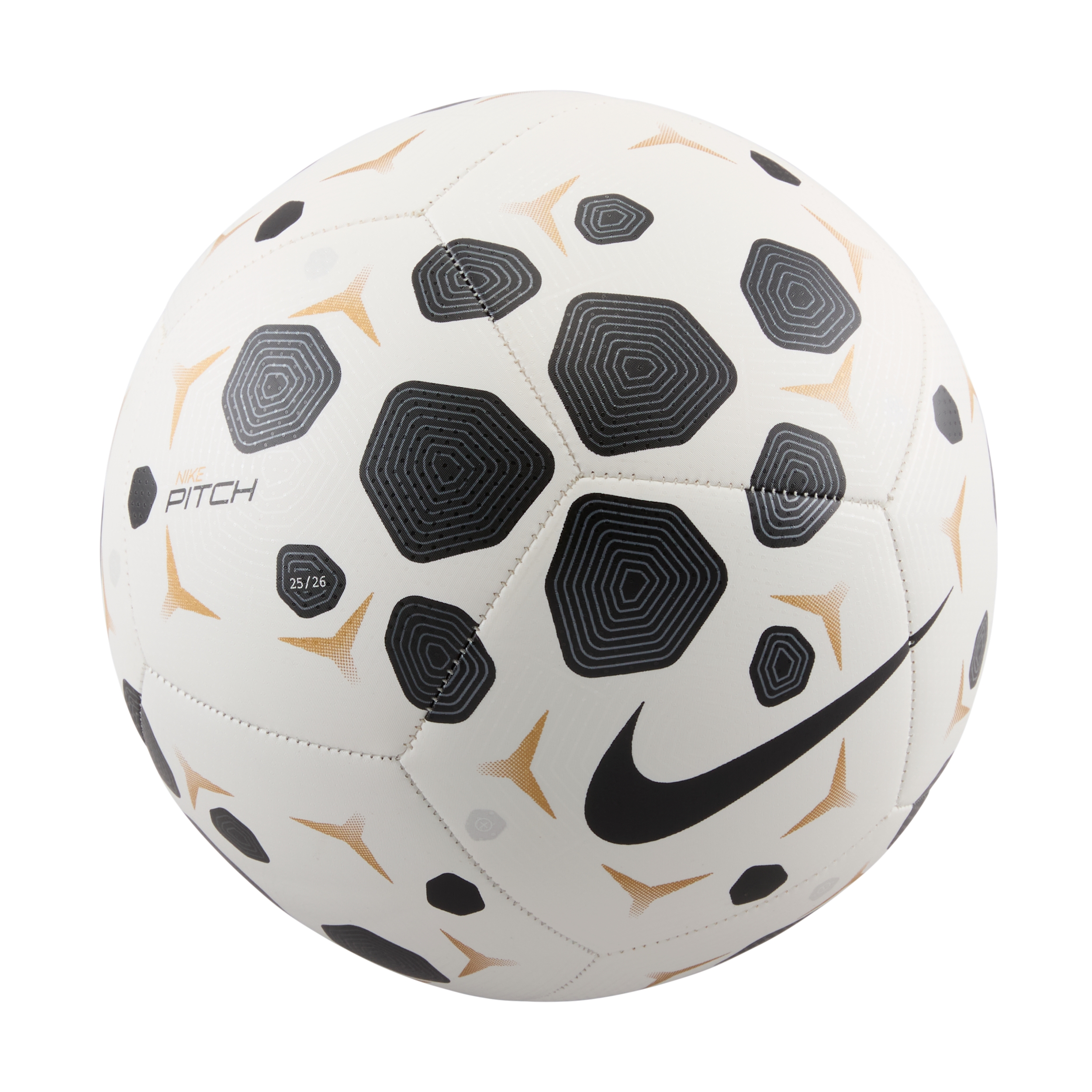 Nike Pitch Soccer Ball in White | HV6249-100