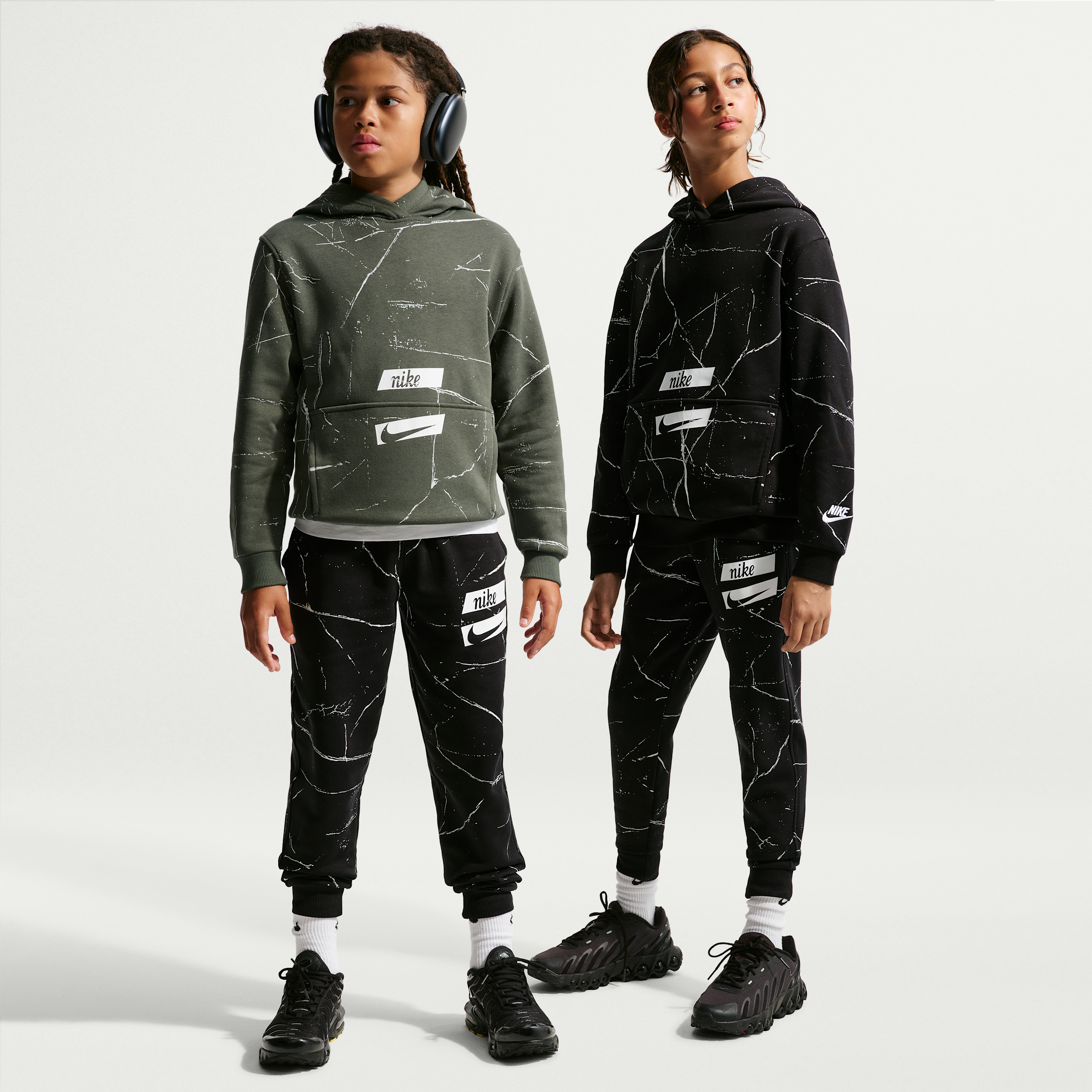 Nike Sportswear Club Big Kids' Pants in Black | IM4547-010