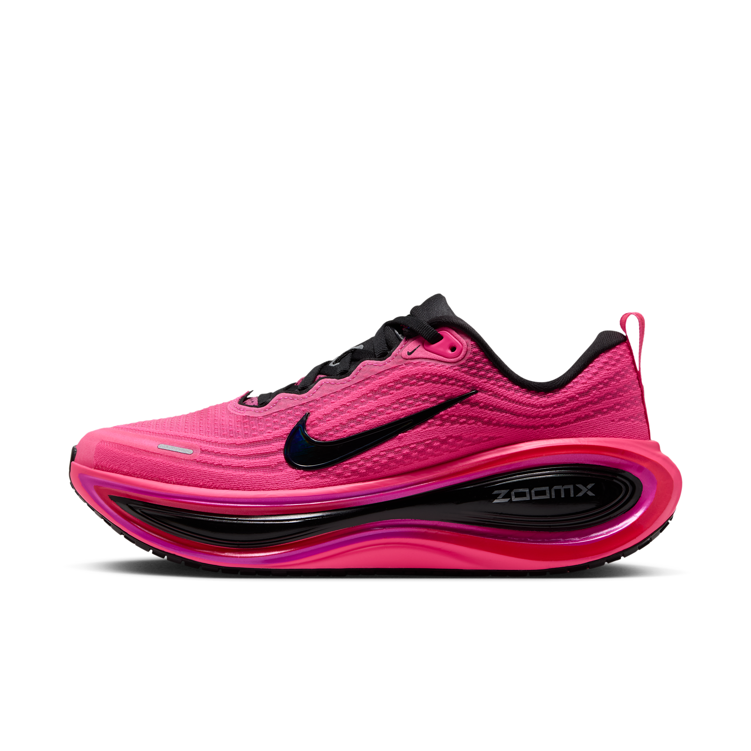 Nike Women's Vomero Plus Running Shoes in Black/Hyper Pink/Fuchsia Blast Size: 10.5