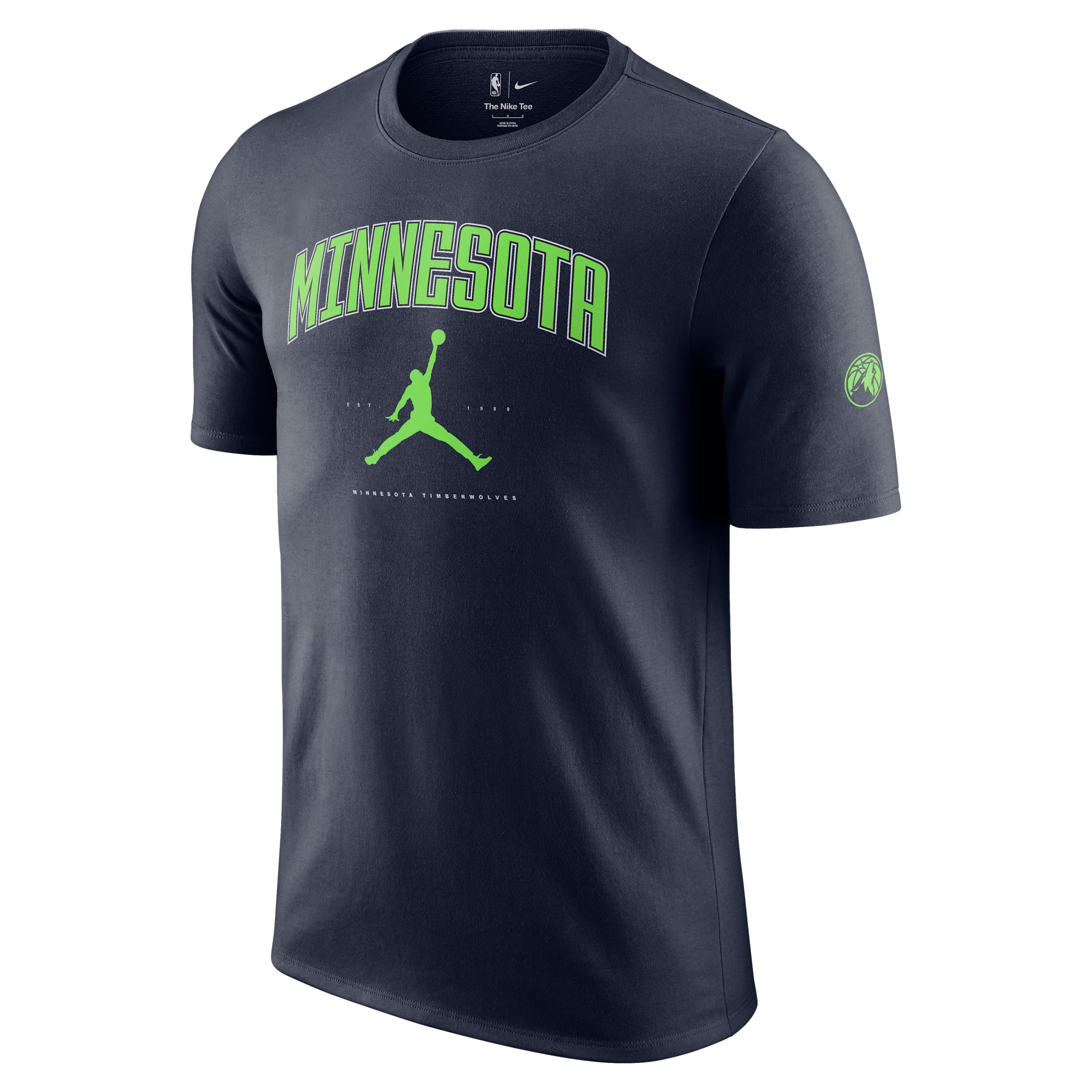 NIKE MEN'S MINNESOTA TIMBERWOLVES ESSENTIAL JORDAN NBA T-SHIRT