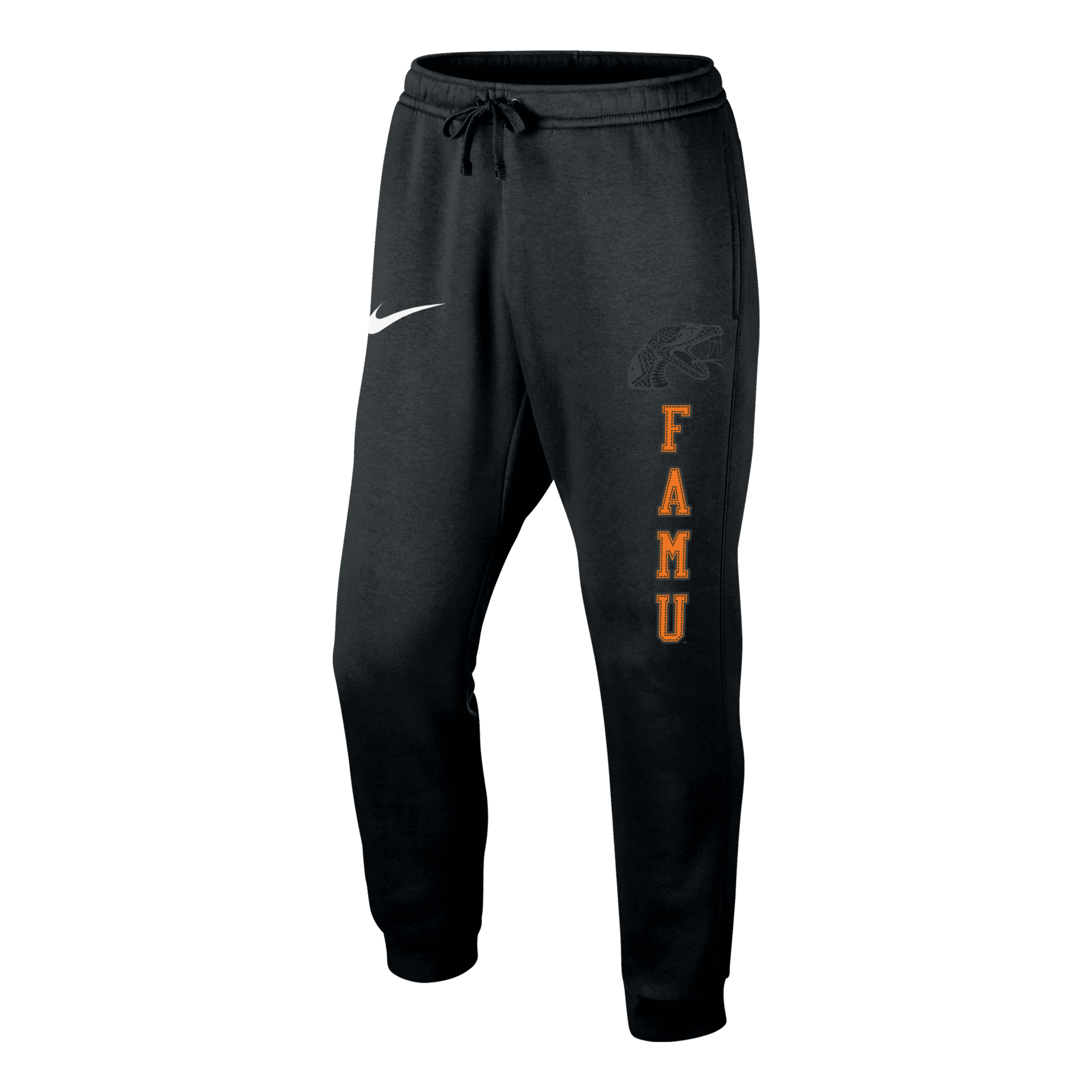 Nike Men's College Club Fleece (famu) Jogger Pants In Black