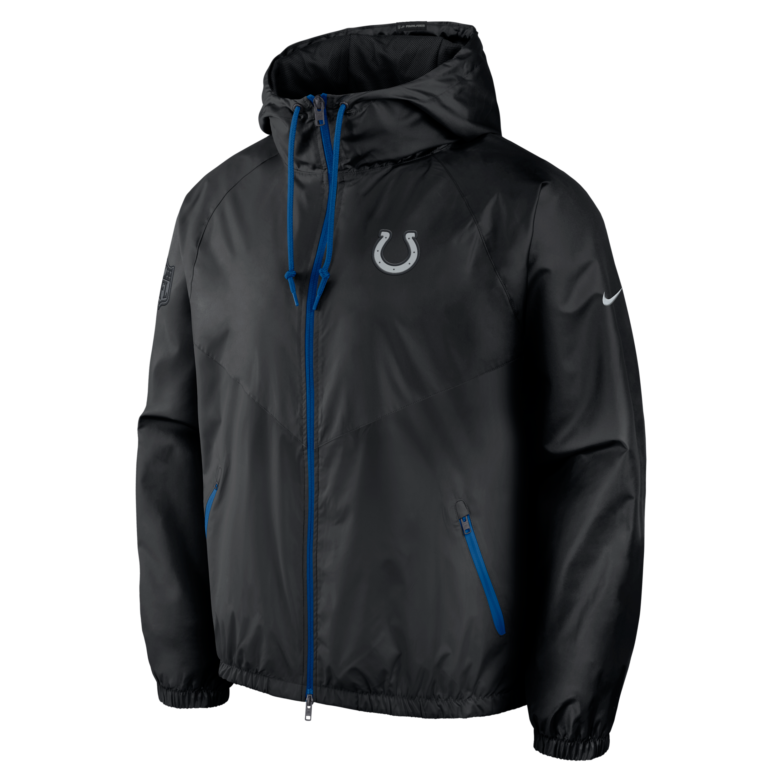 Nike Men's Black/ Anthracite Indianapolis Colts 2026 Rivalries Collection Windrunner Full-Zip Jacket - Black, Anthracite
