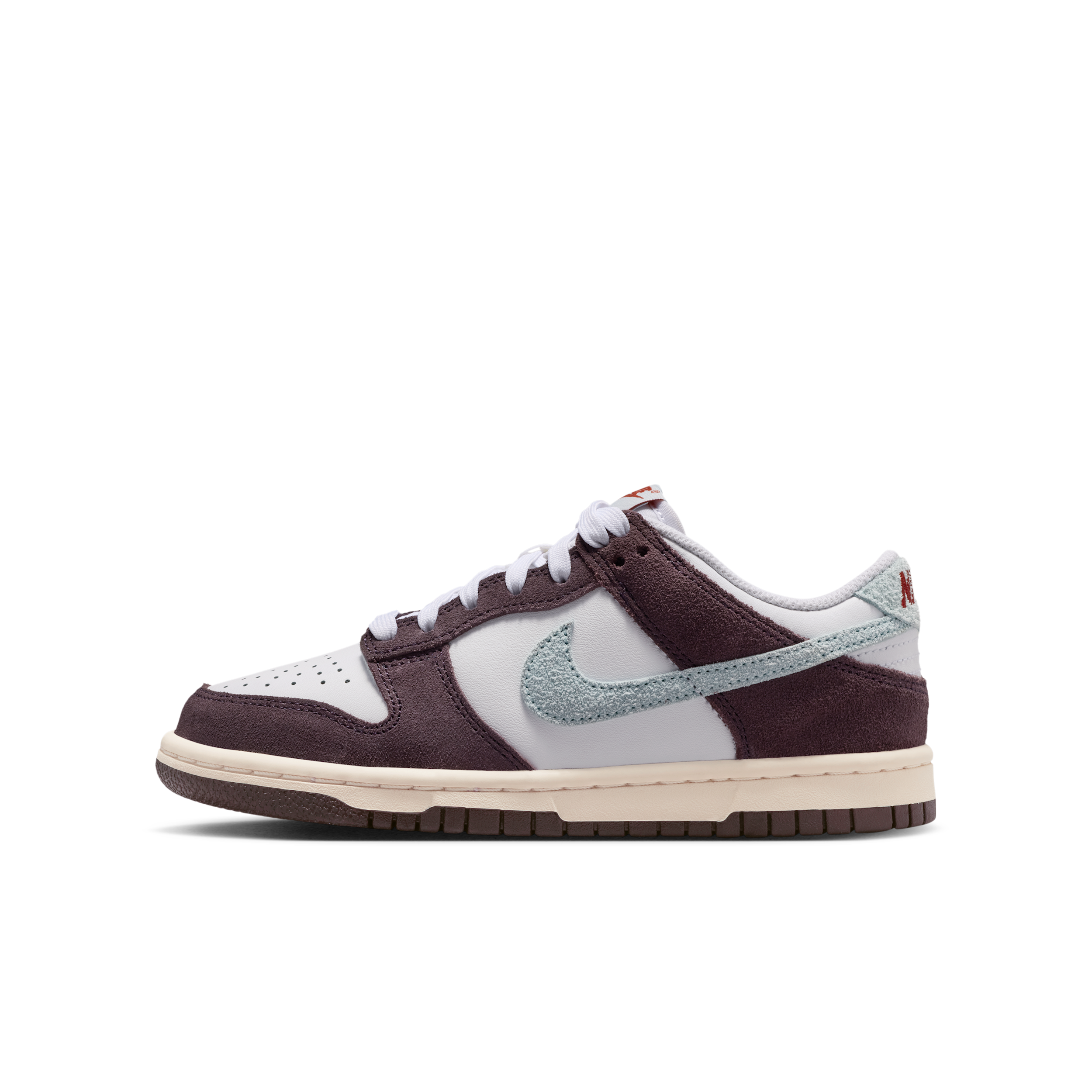 Nike Dunk Low SE Big Kids' Shoes in White | IB5691-100