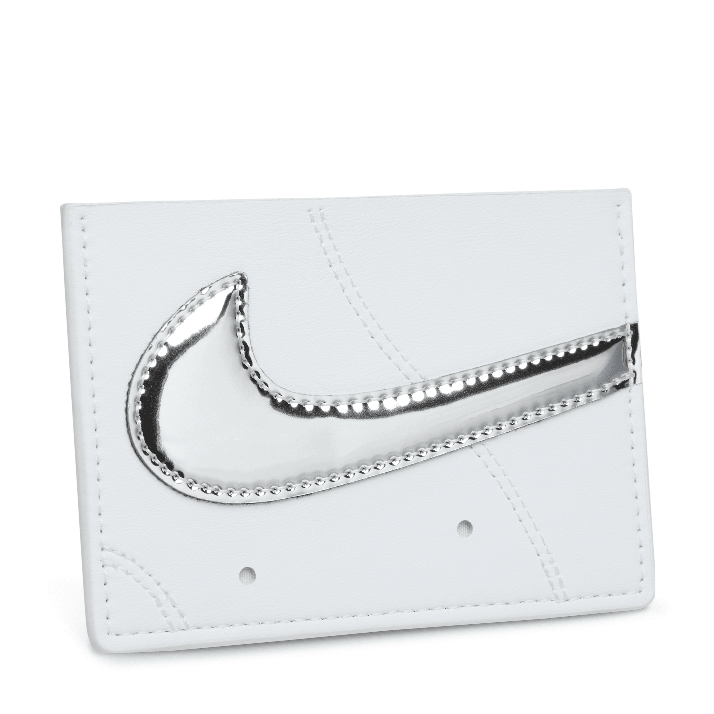 Nike Unisex Icon Air Force 1 Card Wallet In White