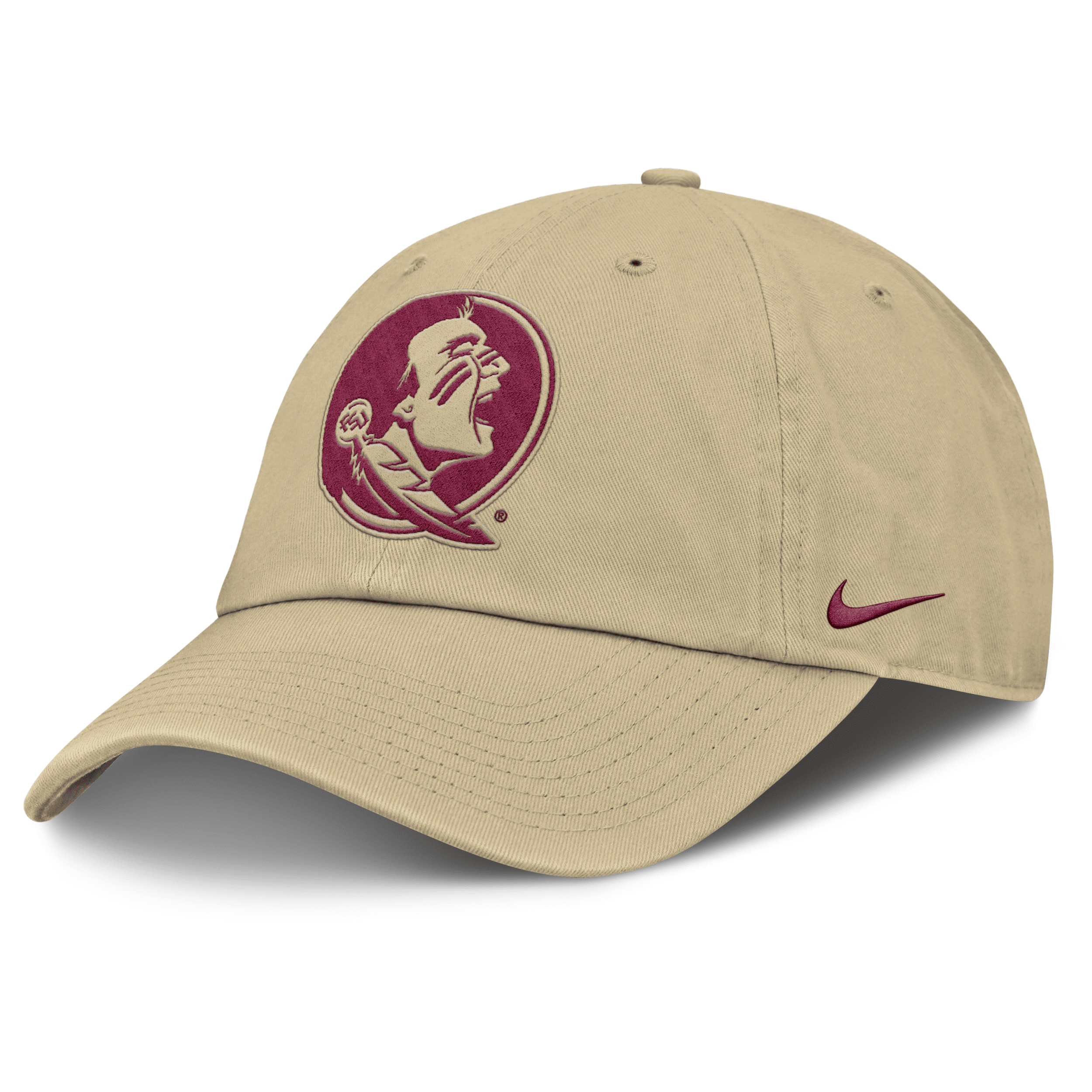 Nike Florida State Seminoles Primetime Club  Men's College Adjustable Hat In Brown